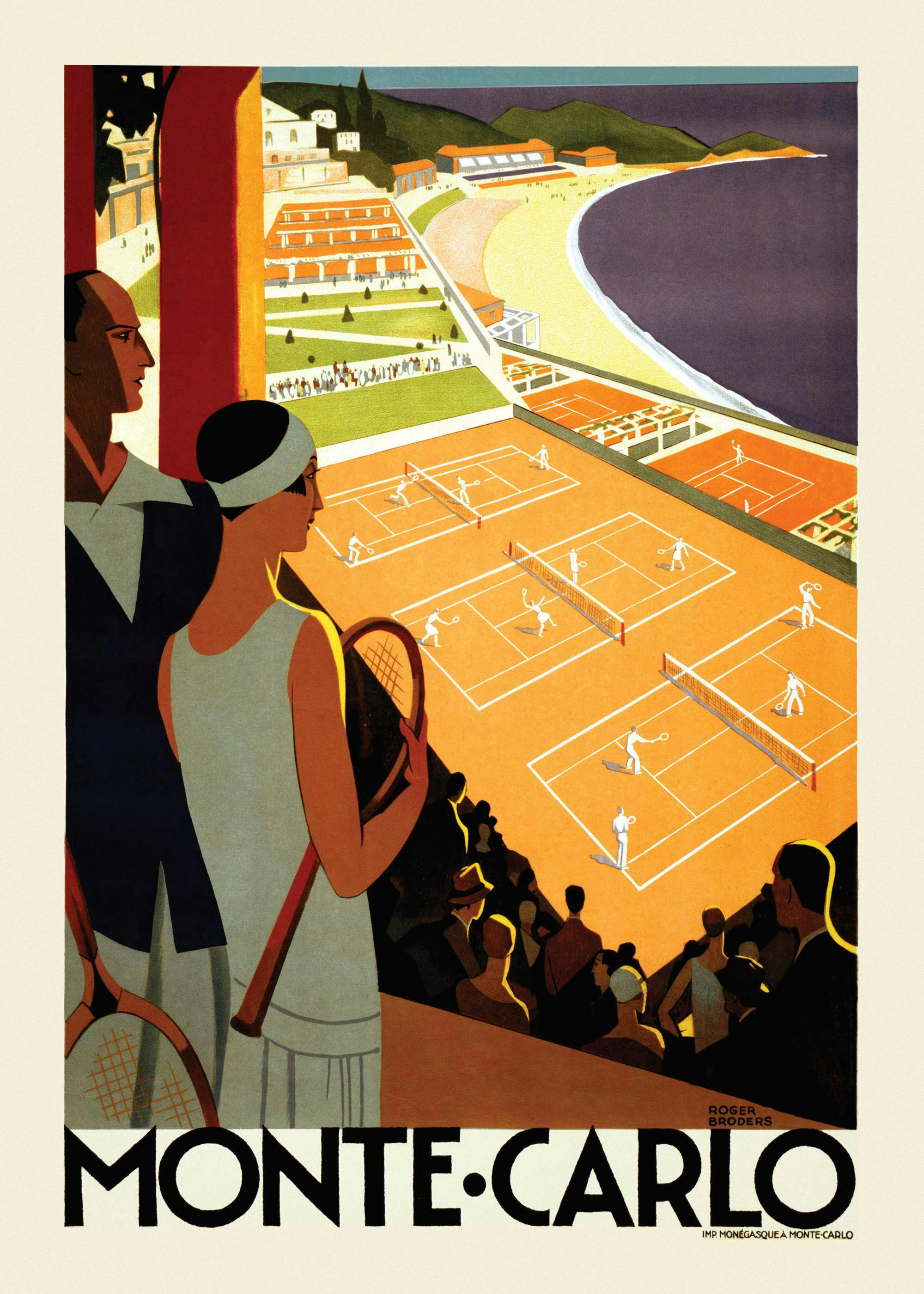 Monte Carlo Travel Poster 0