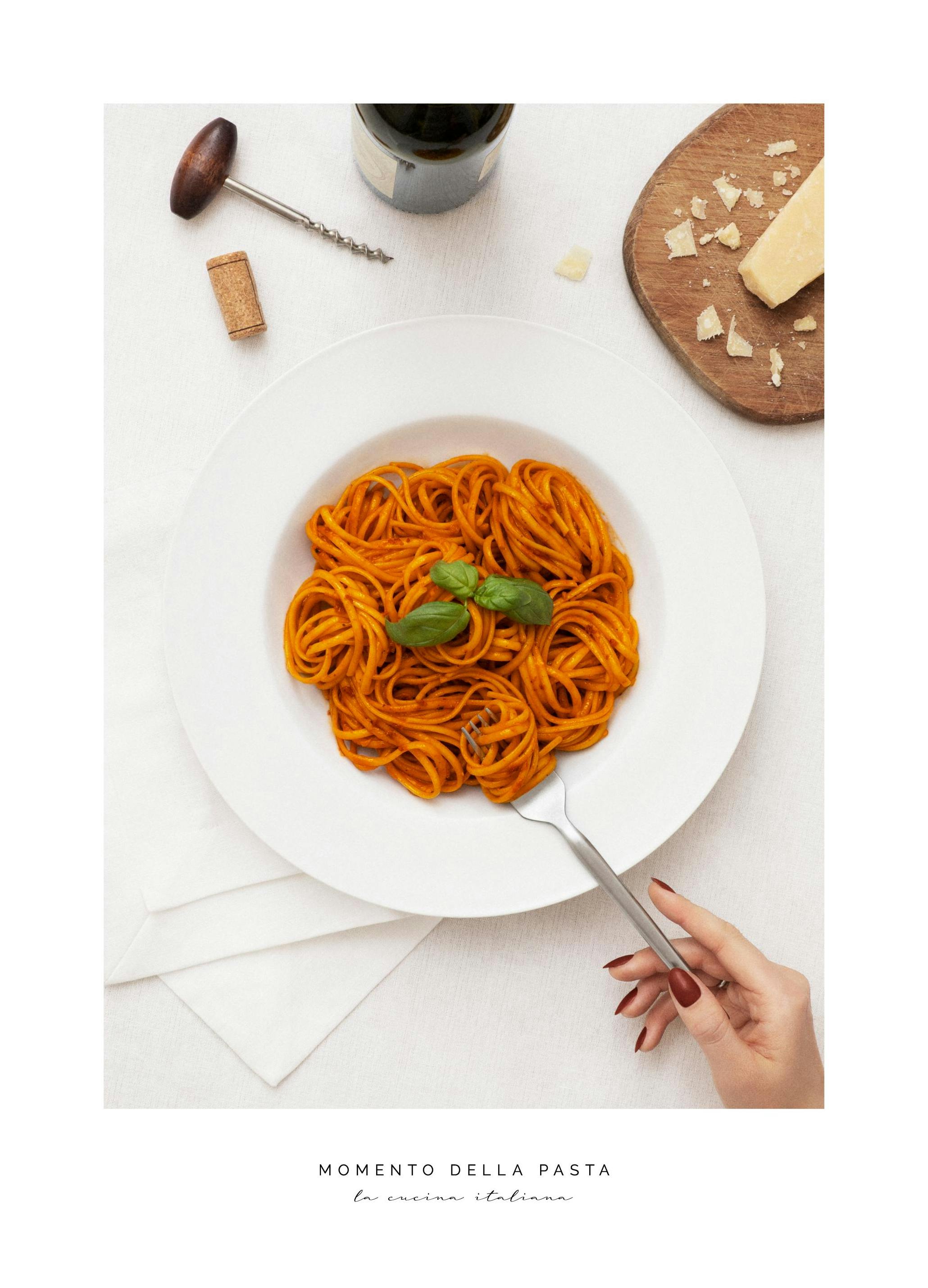 La Cucina Italiana No1 Poster (50x70 cm)- Arte e quadros do cozinha