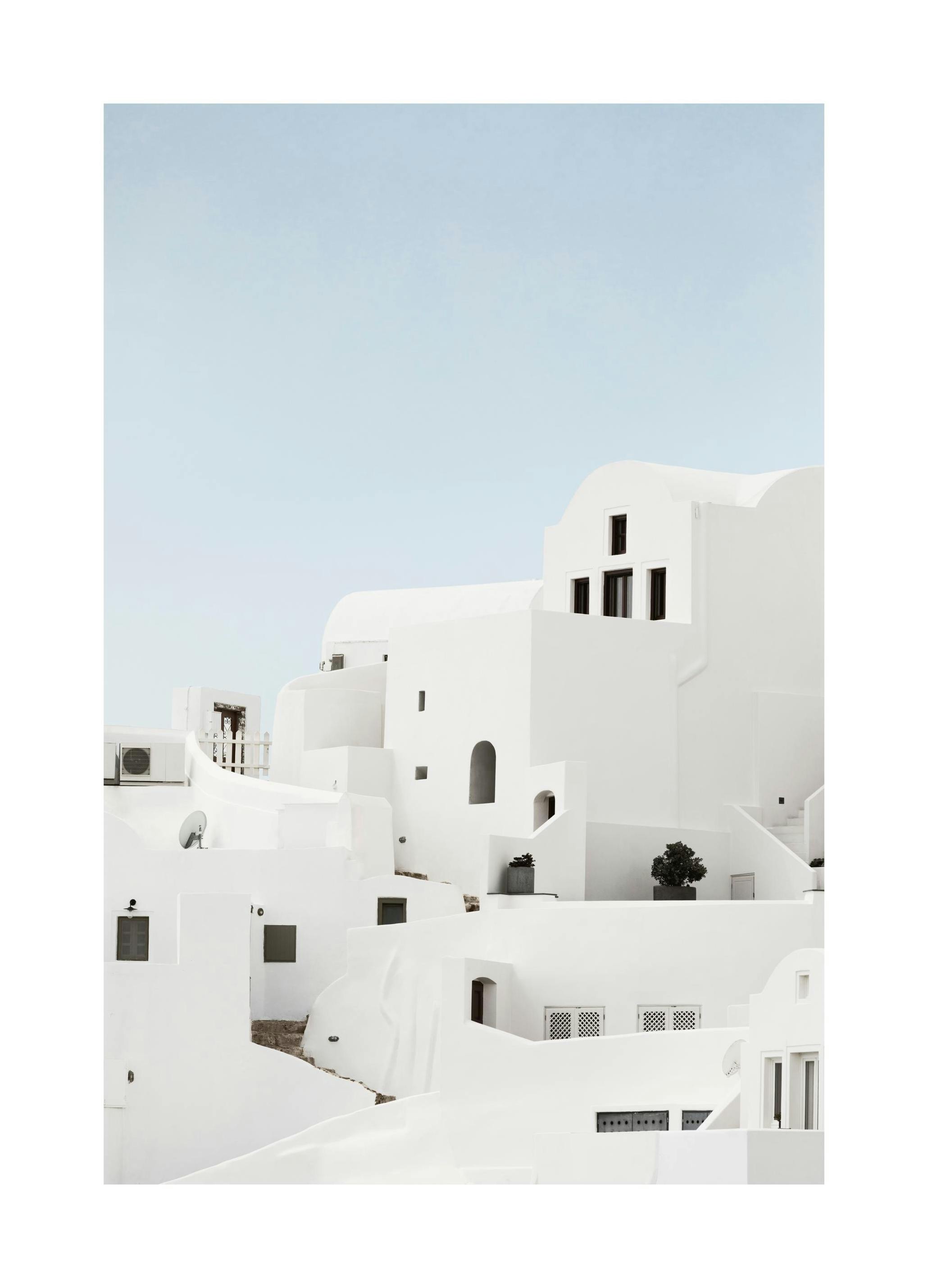 Prints - Oia Village Print (50x70 cm) - Architecture posters