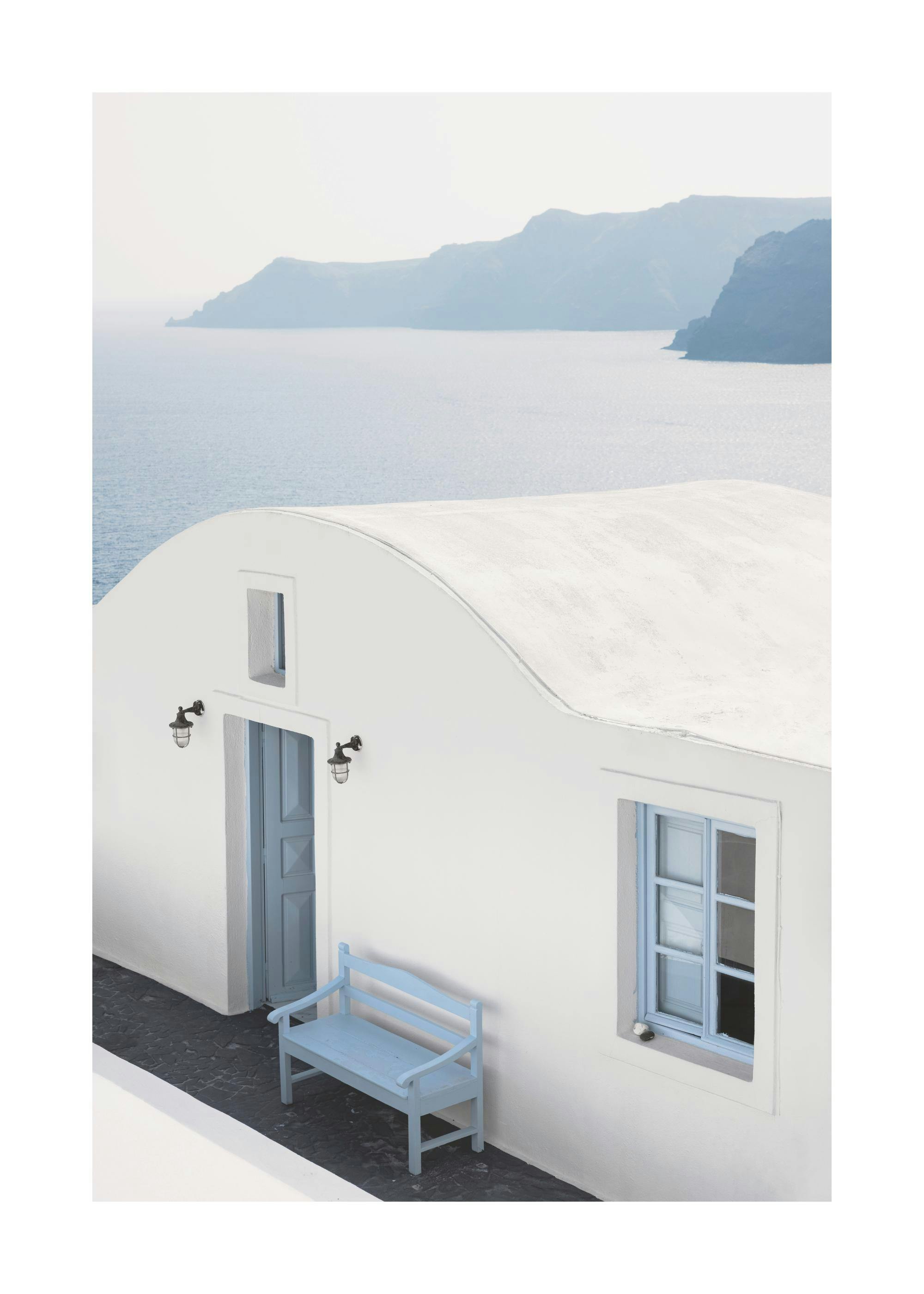 Idyllic Santorini Plakát 0