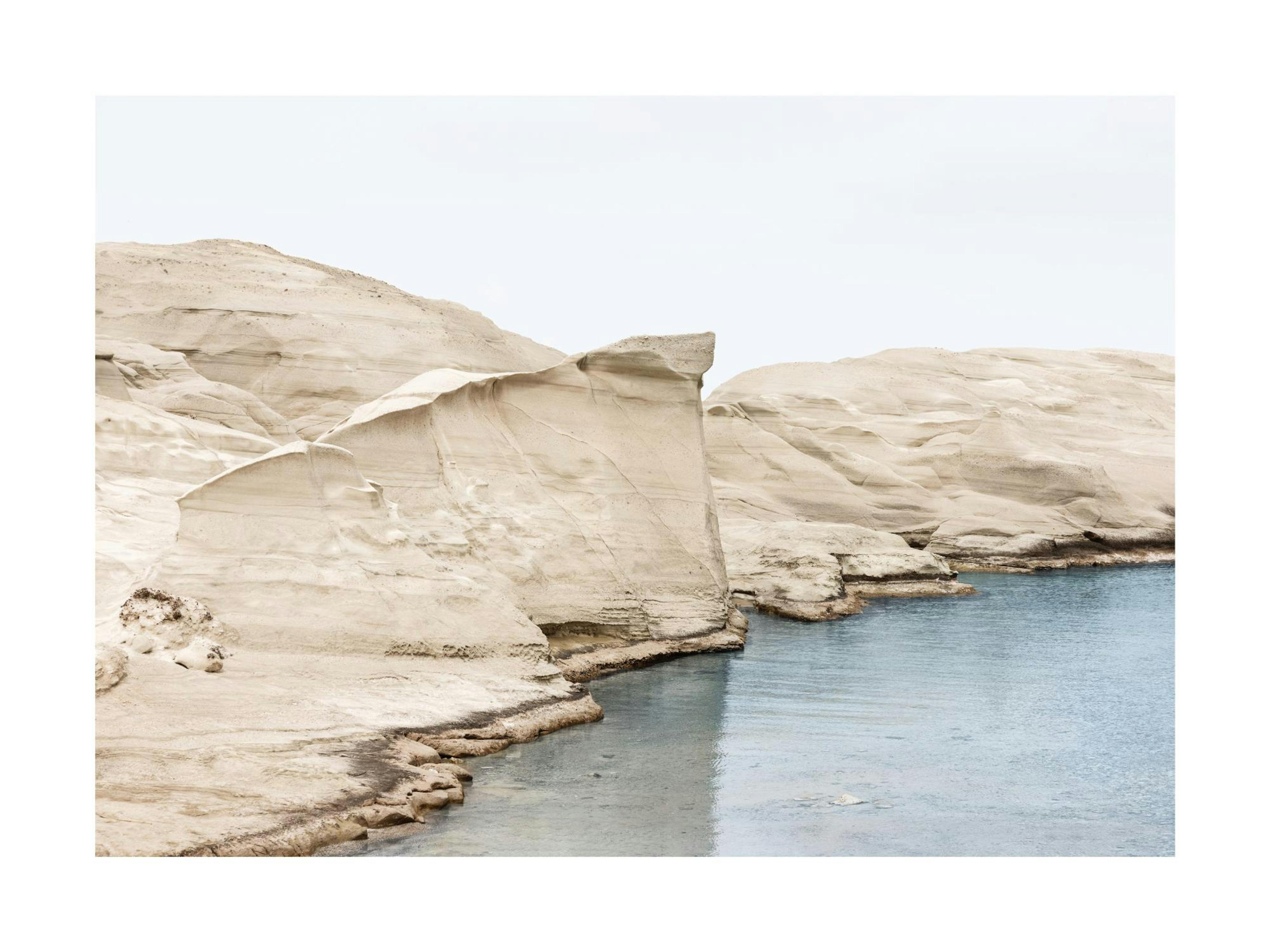 Milos Lunar Landscape Poster
