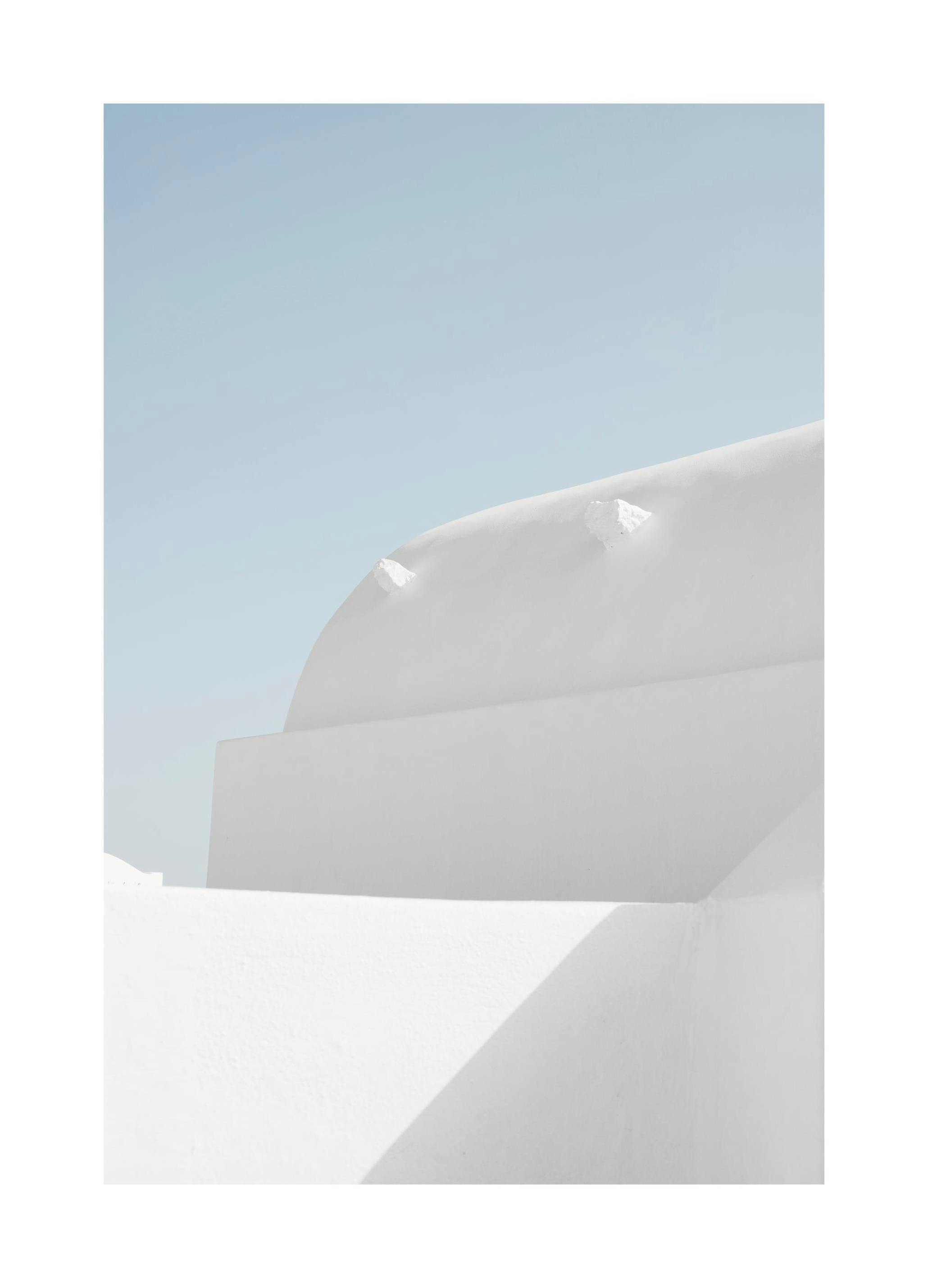 Rounded Rooftop Print (30x40 cm)