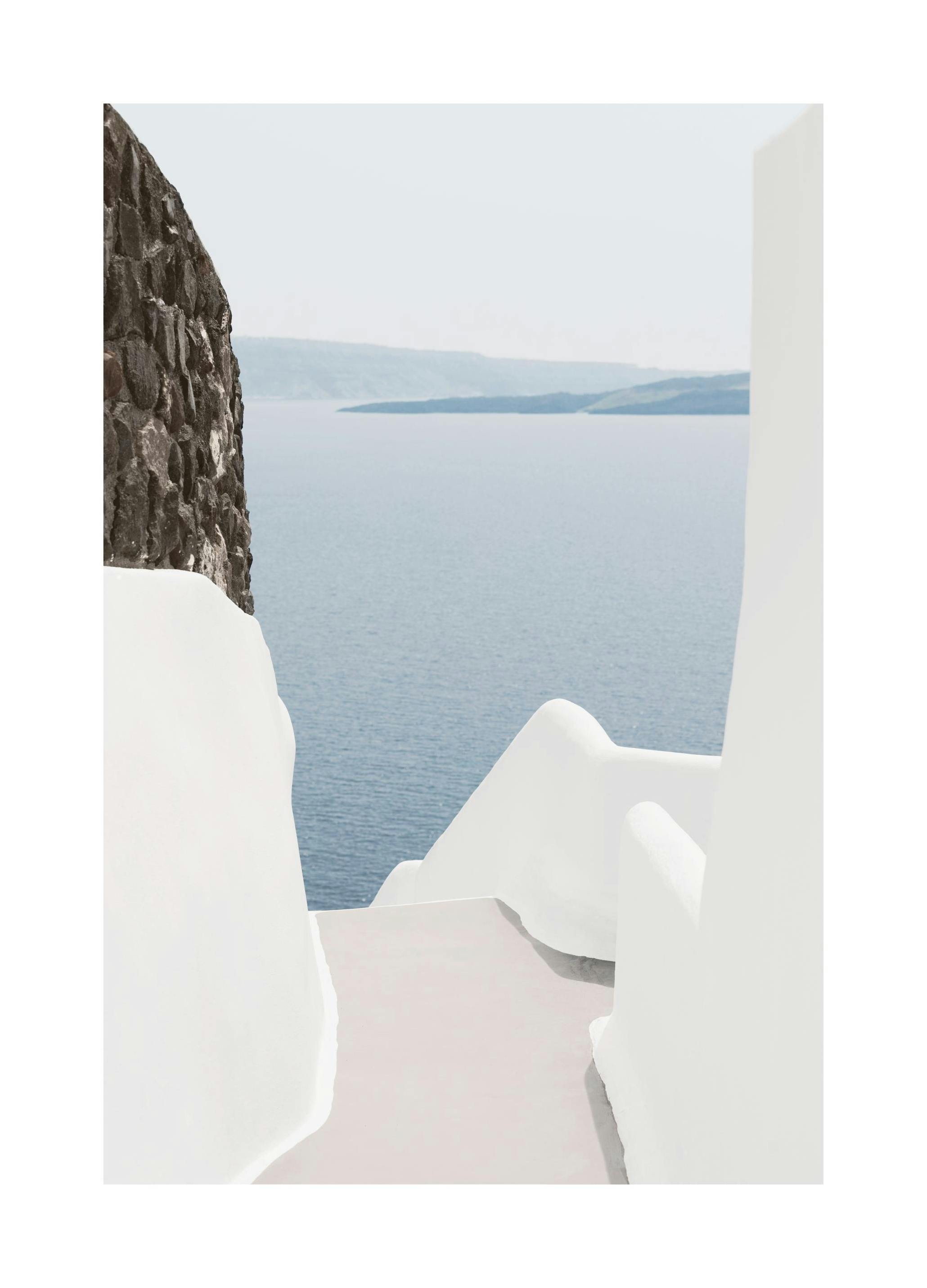 Calm Ocean View Poster (30x40 cm)- Fotografias e posters do mar
