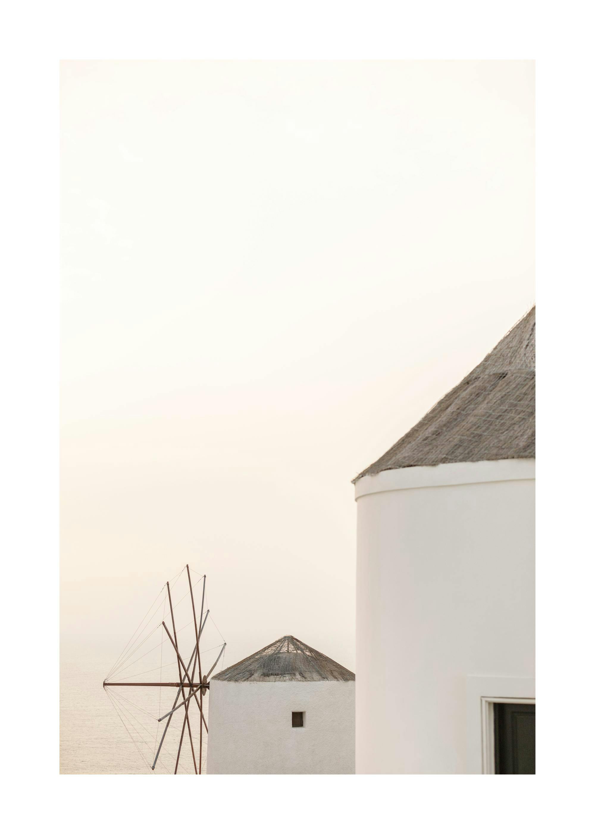 Misty Windmill Poster 0