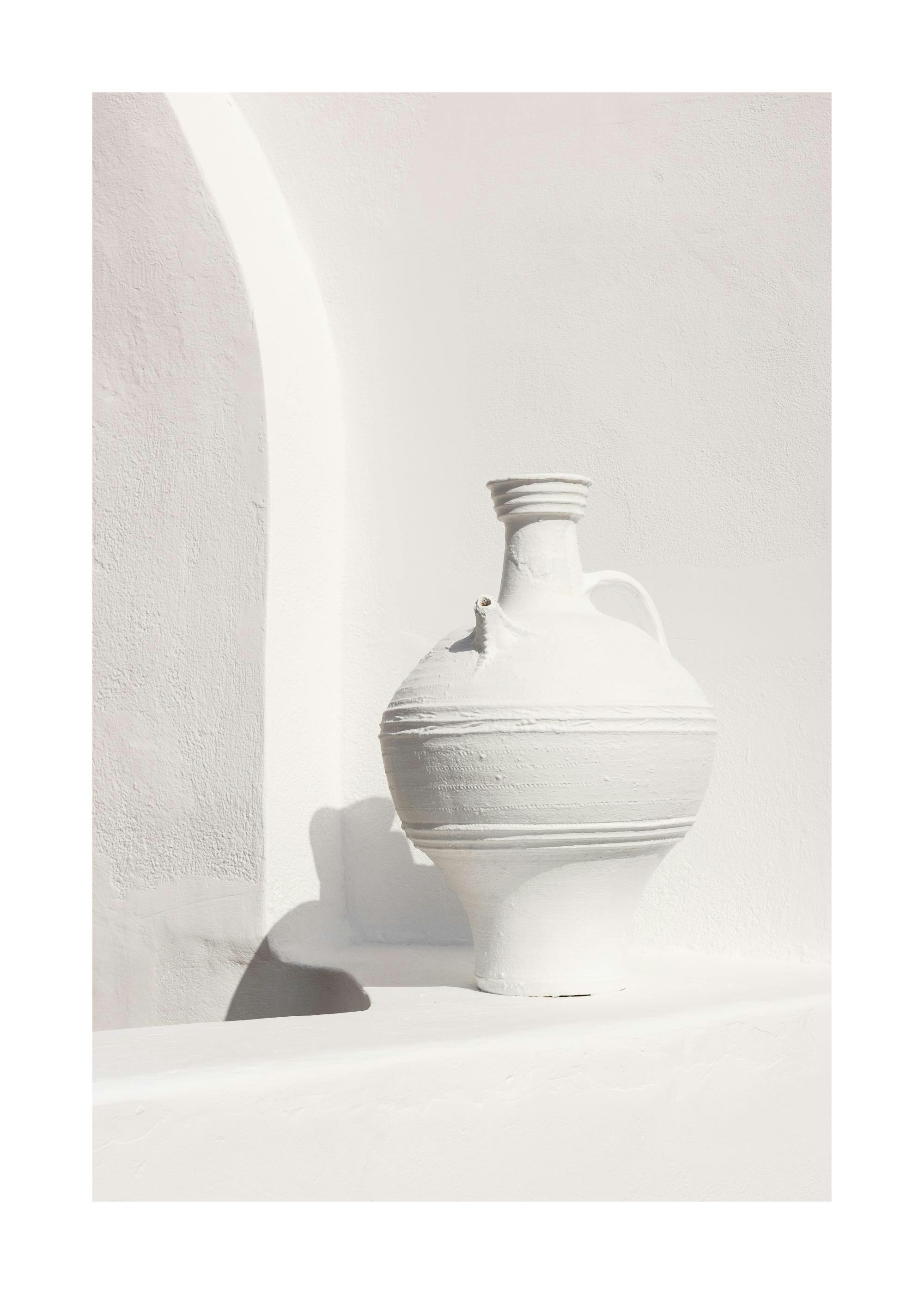 White Pottery Poster 0