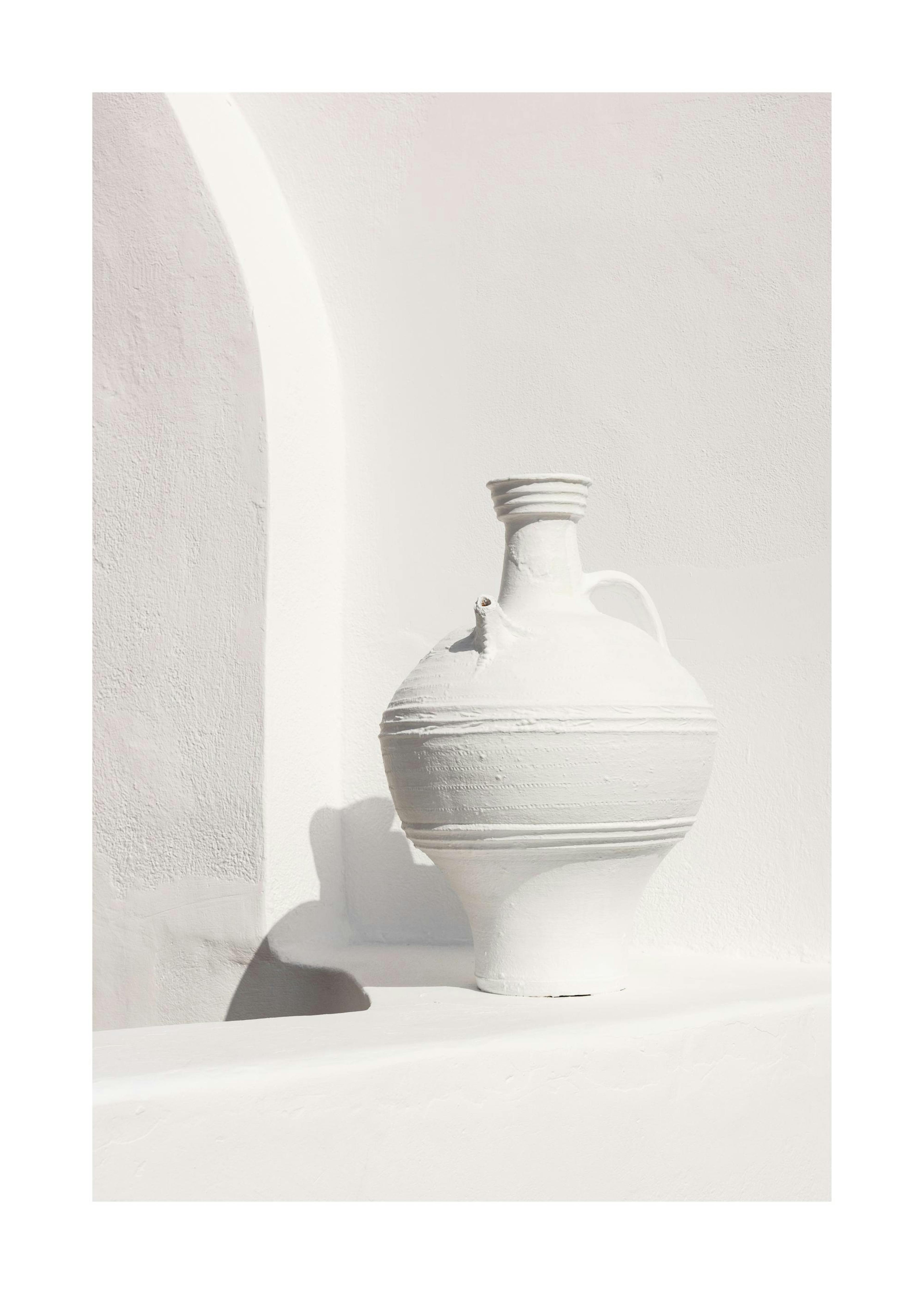 White Pottery Print 0