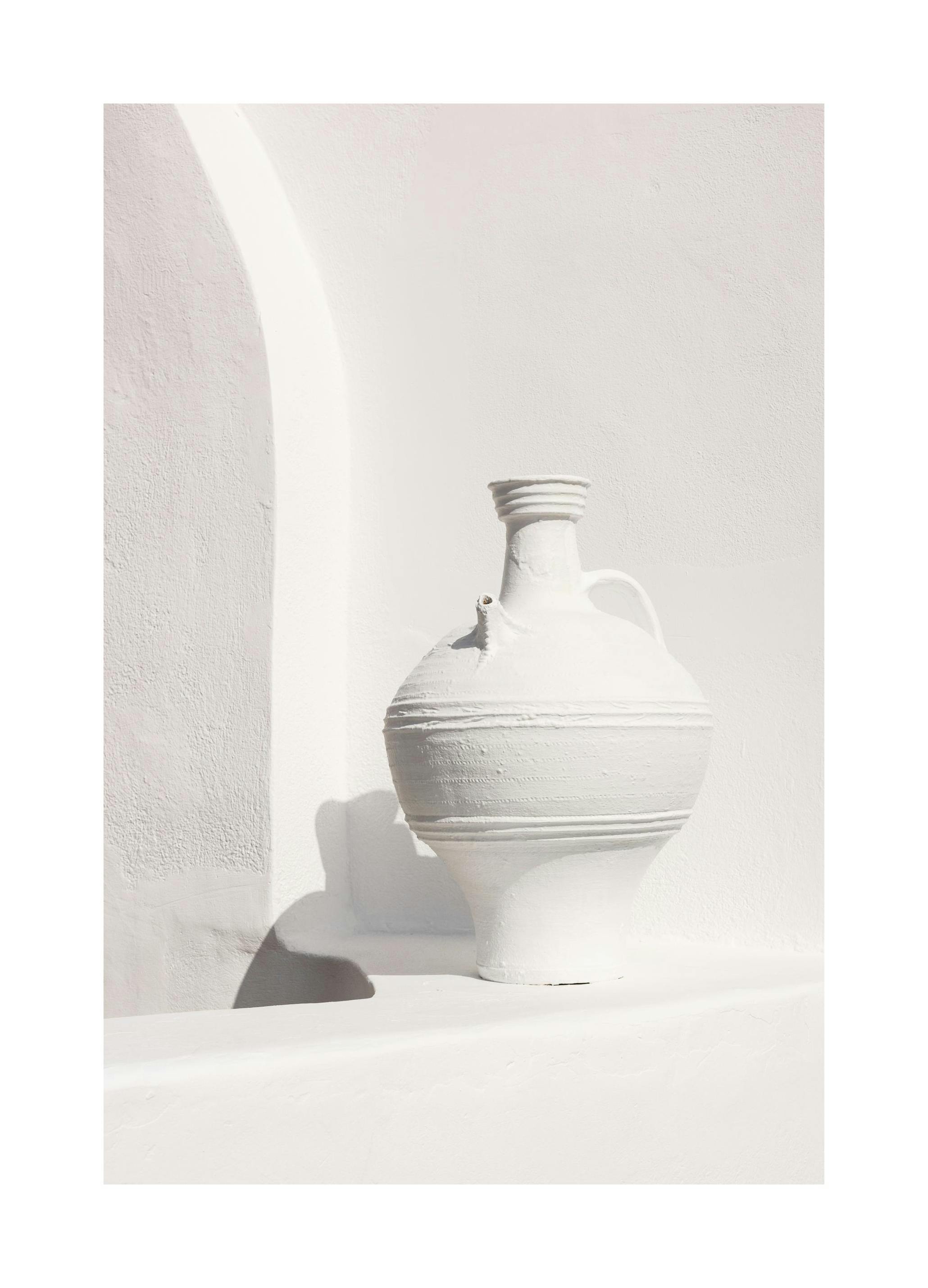 White Pottery Plakat (50x70 cm) - Plakater > Kunstplakater > Fotokunst