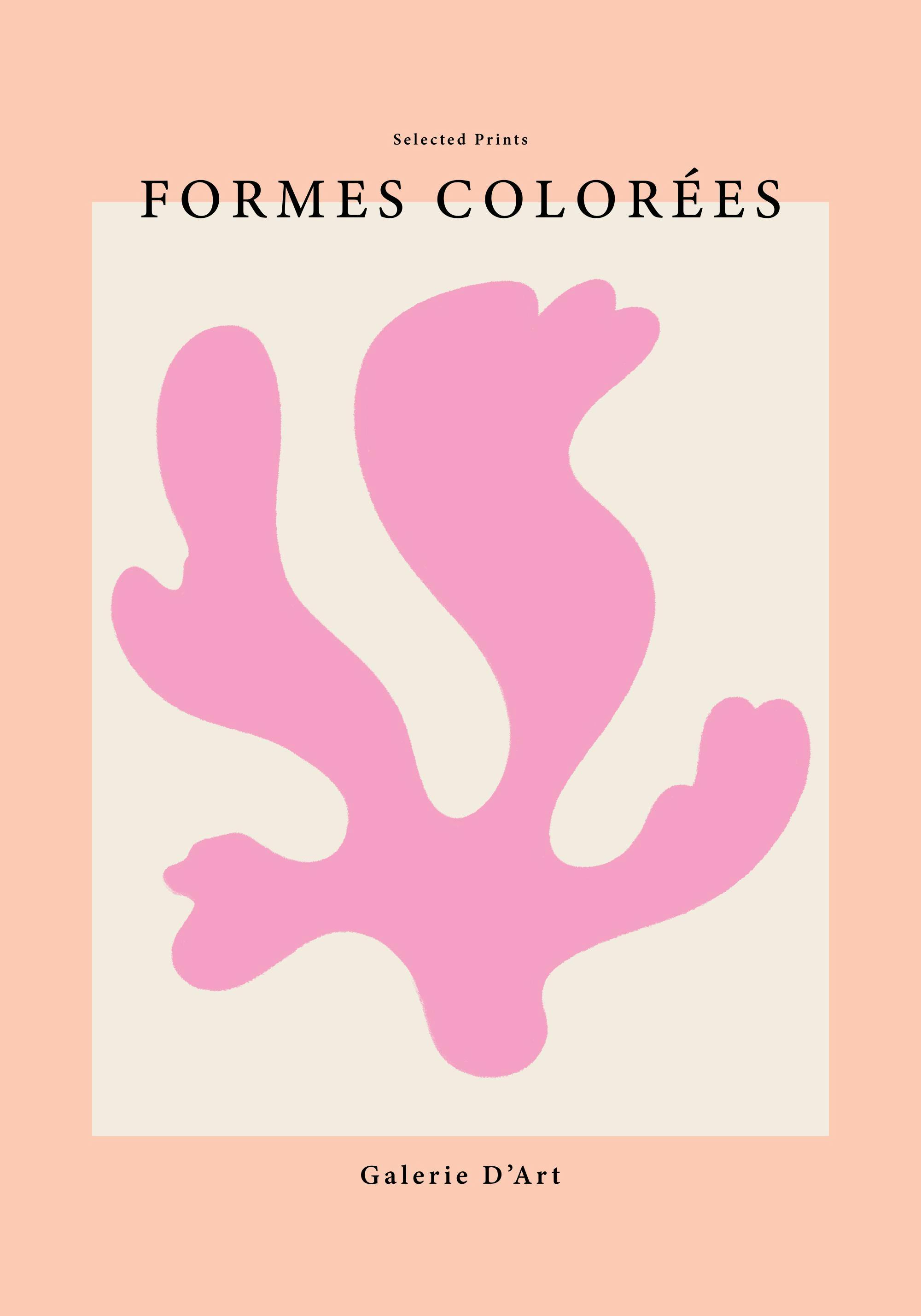 Formes Colorées No1 Poster 0
