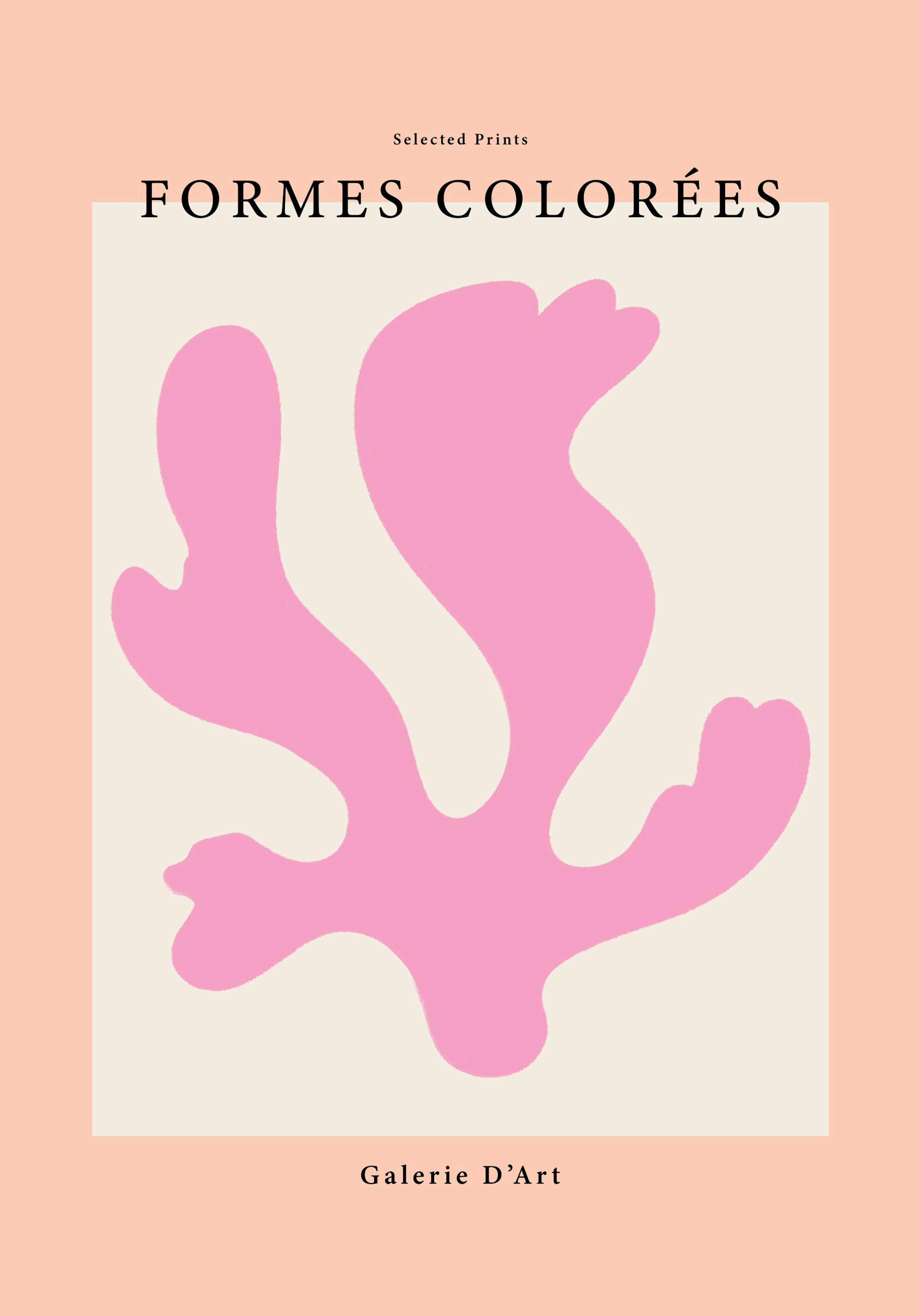 Formes Colorées No1 Poster 0