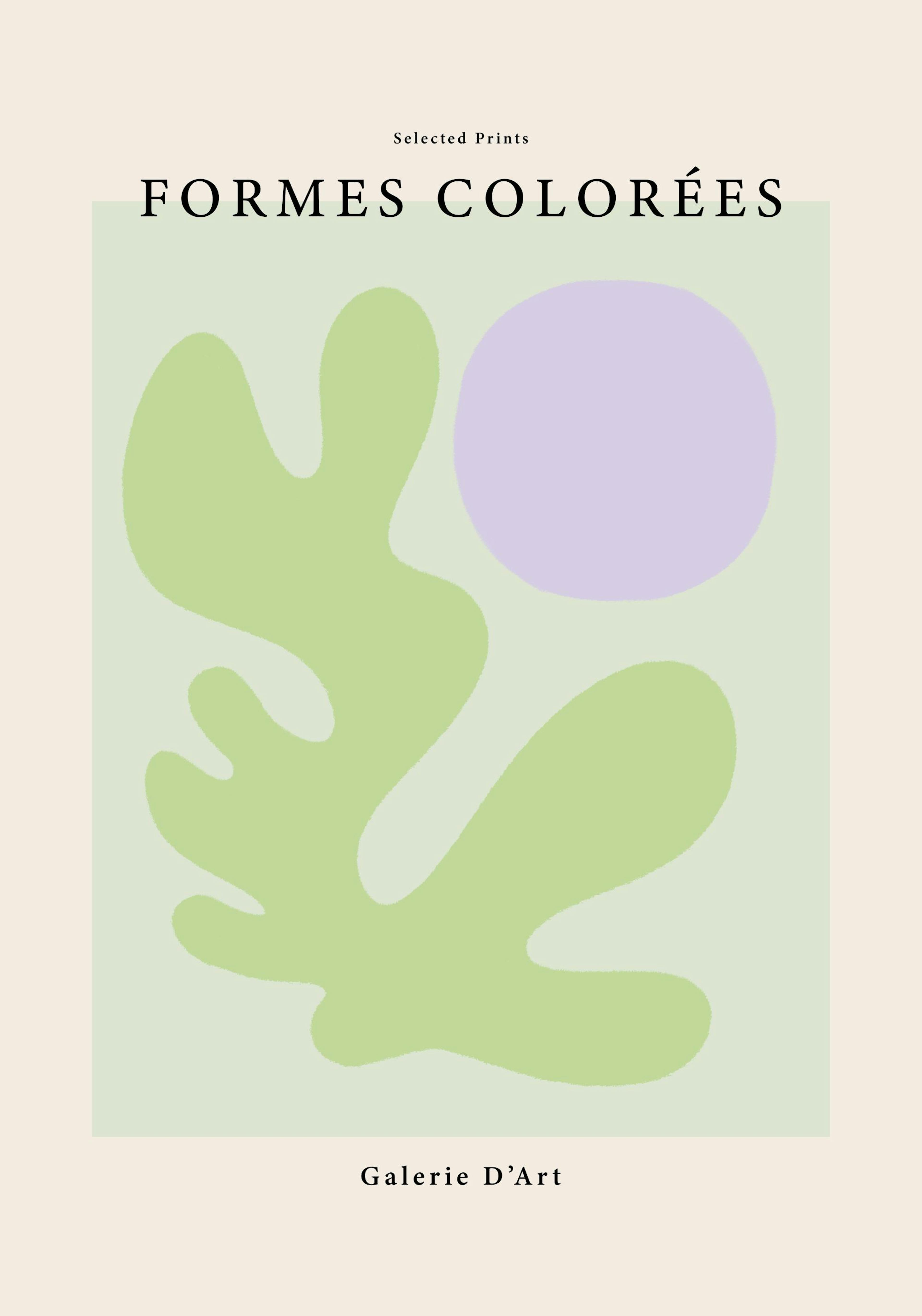 Formes Colorées No2 Poster 0