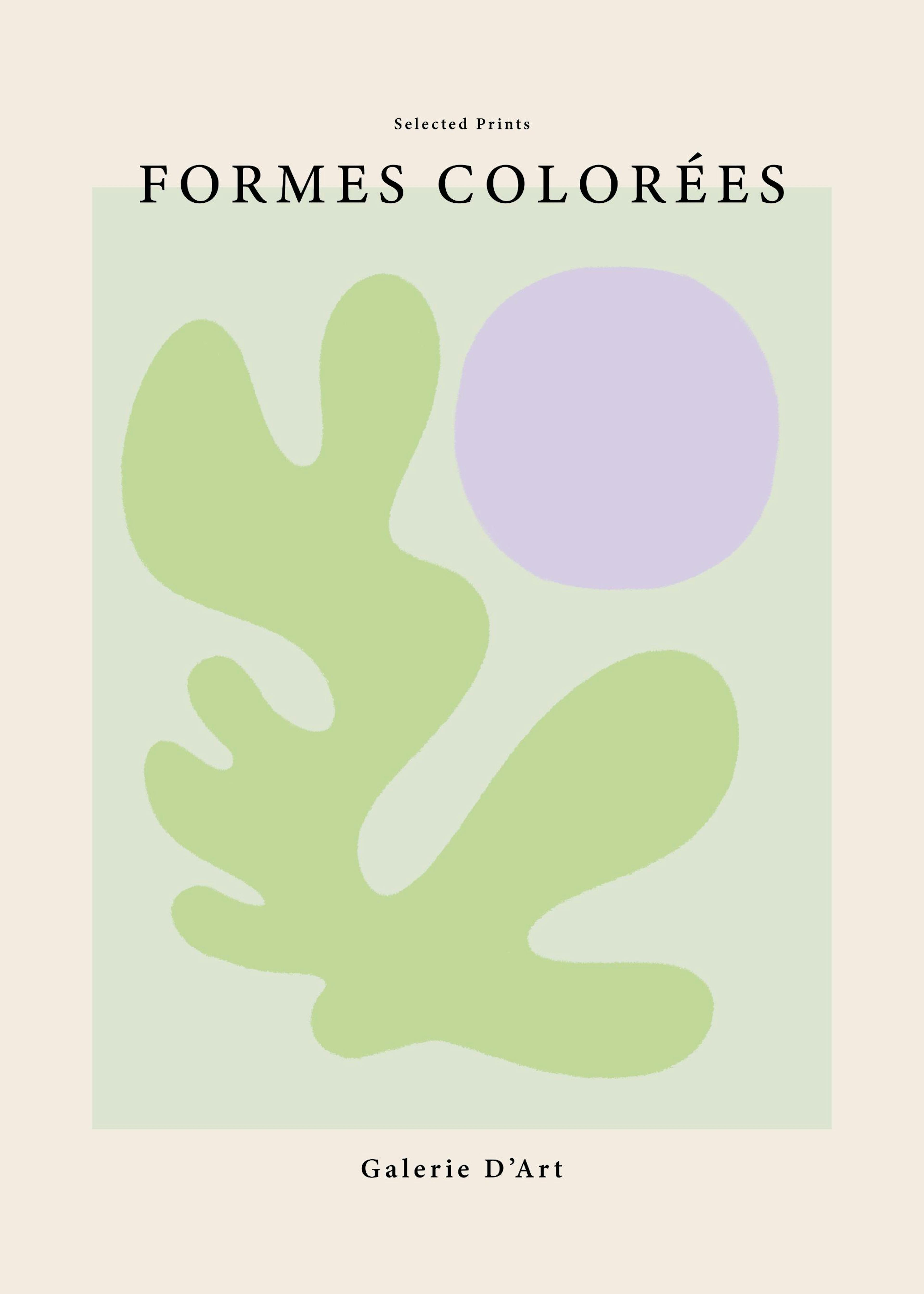 Formes Colorées No2 포스터 0