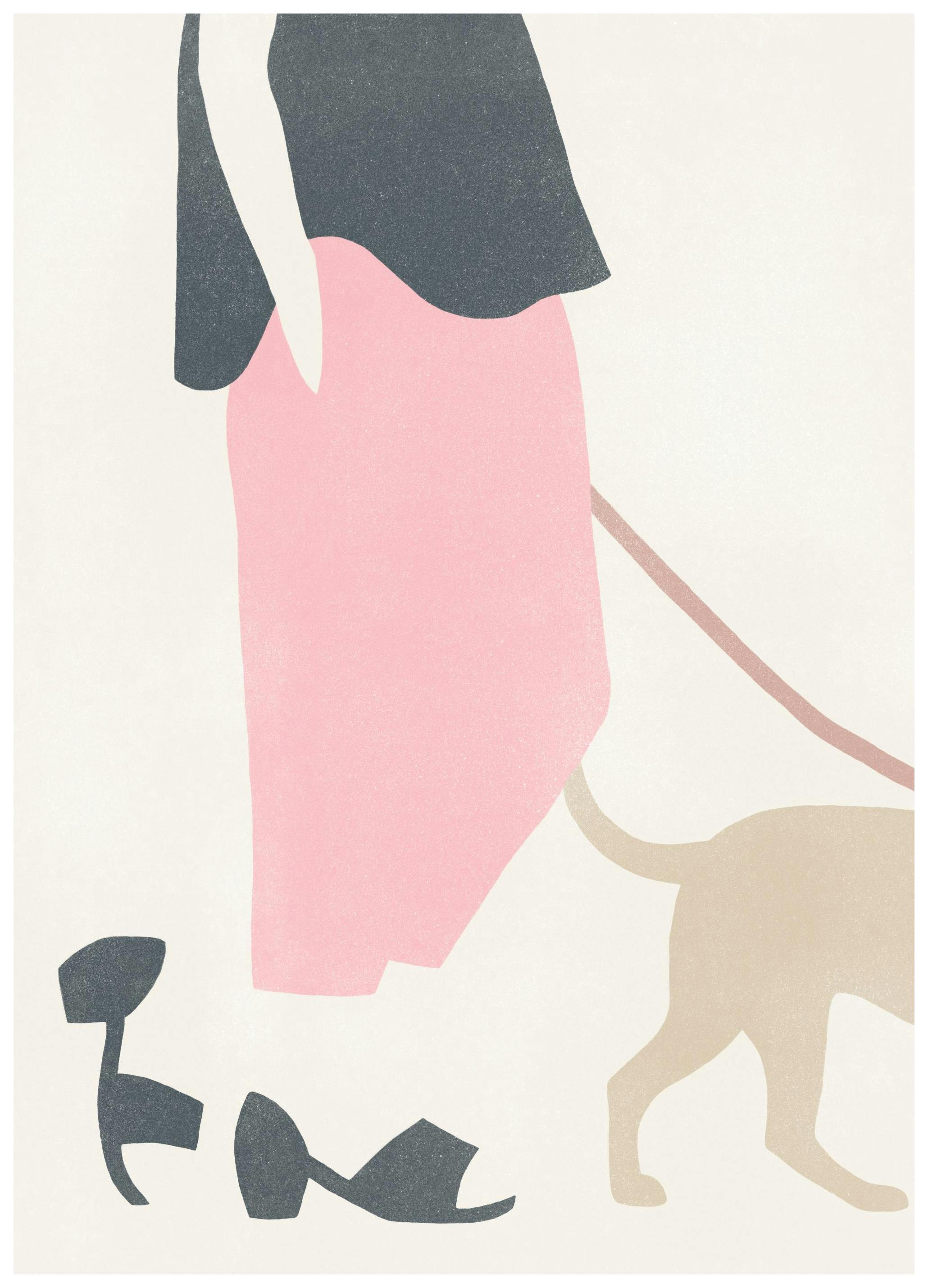 Walk the Dog Plakat (30x40 cm)-Plakaty