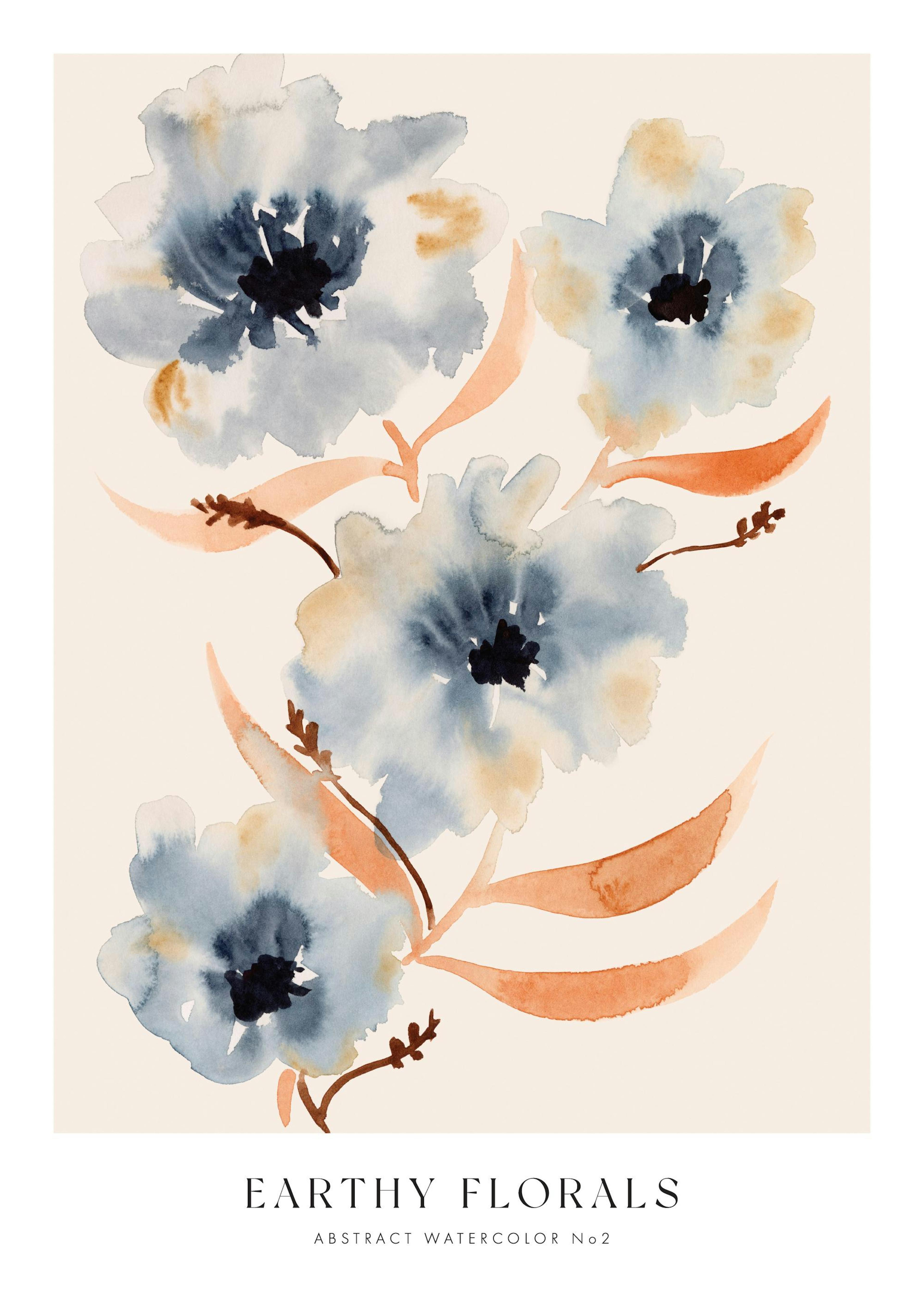 Earthy Florals No2 Poster 0