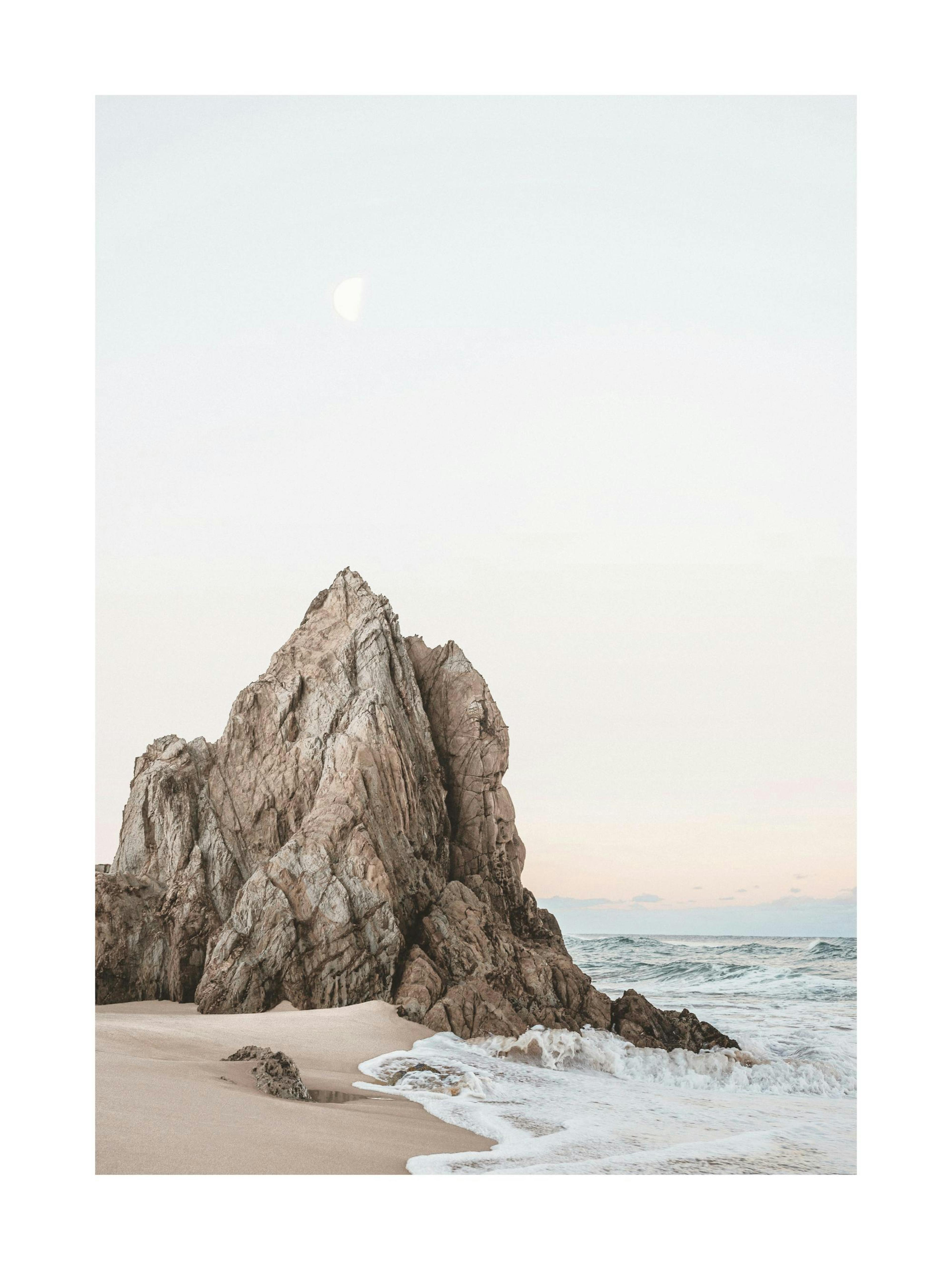 Cliffs at Sunset Print