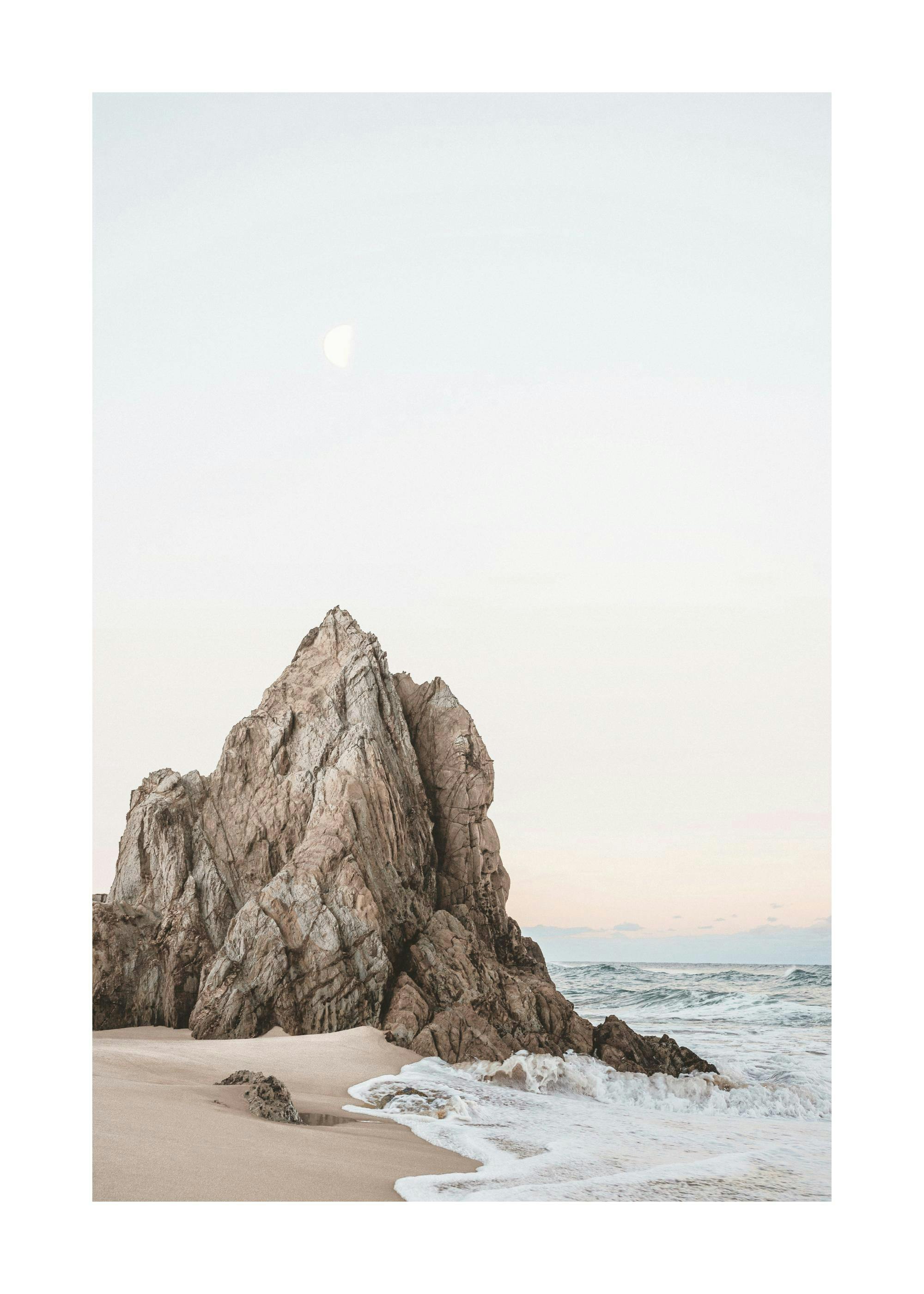 Cliffs at Sunset Print 0