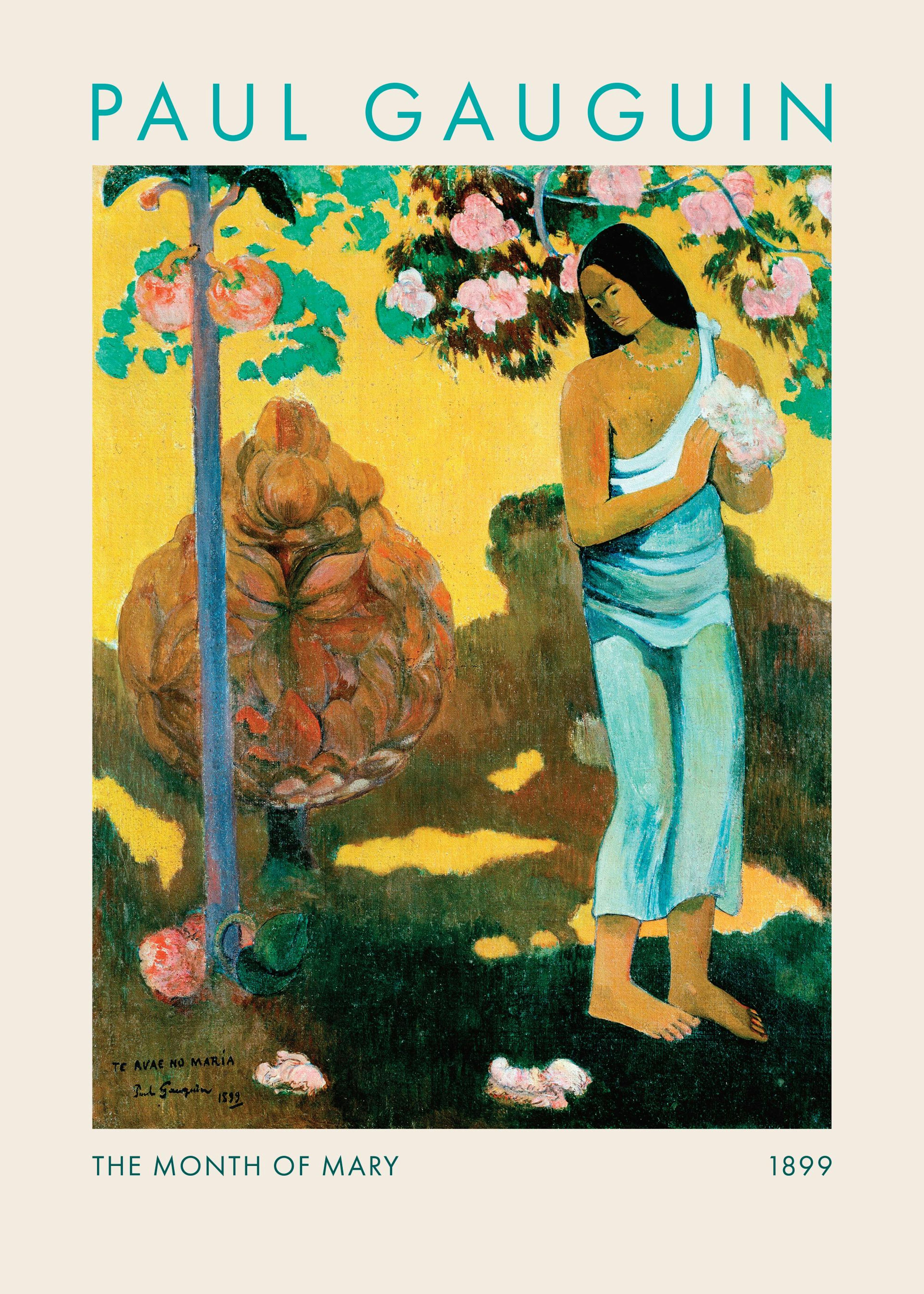 Paul Gauguin - The Month of Mary Affiche 0