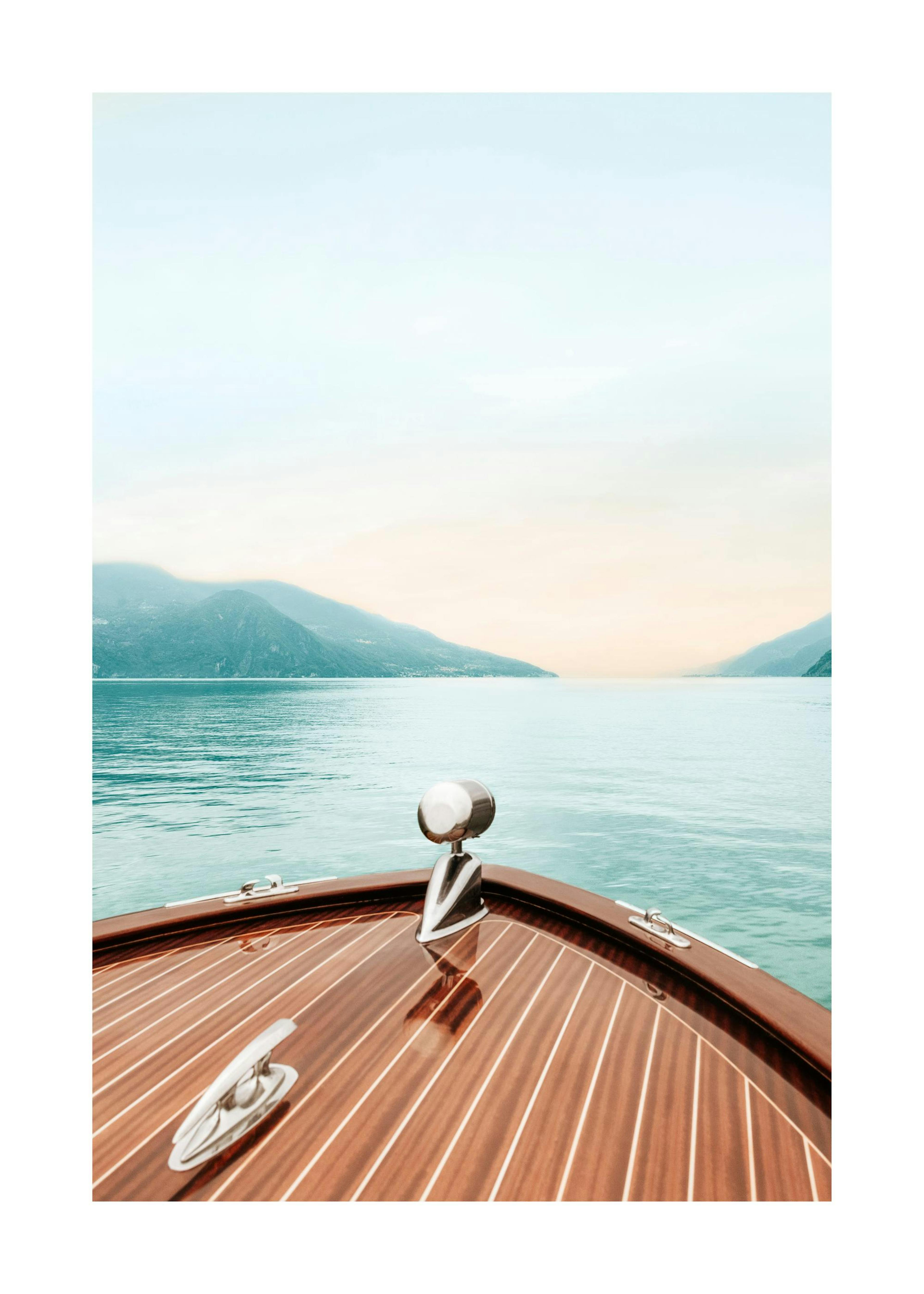 Boat on Lake Como No2 Print 0
