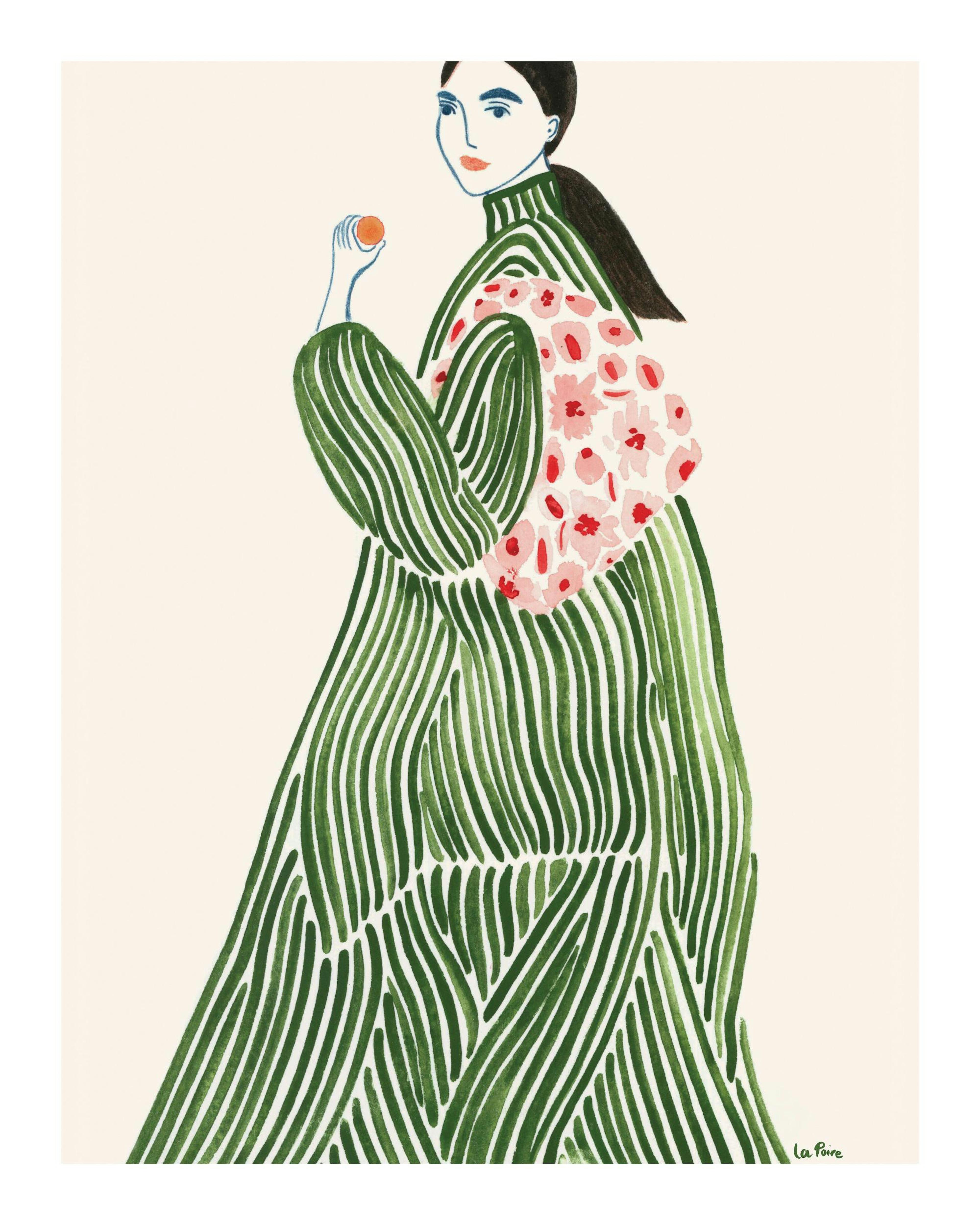 La Poire - Green Coat Juliste 0