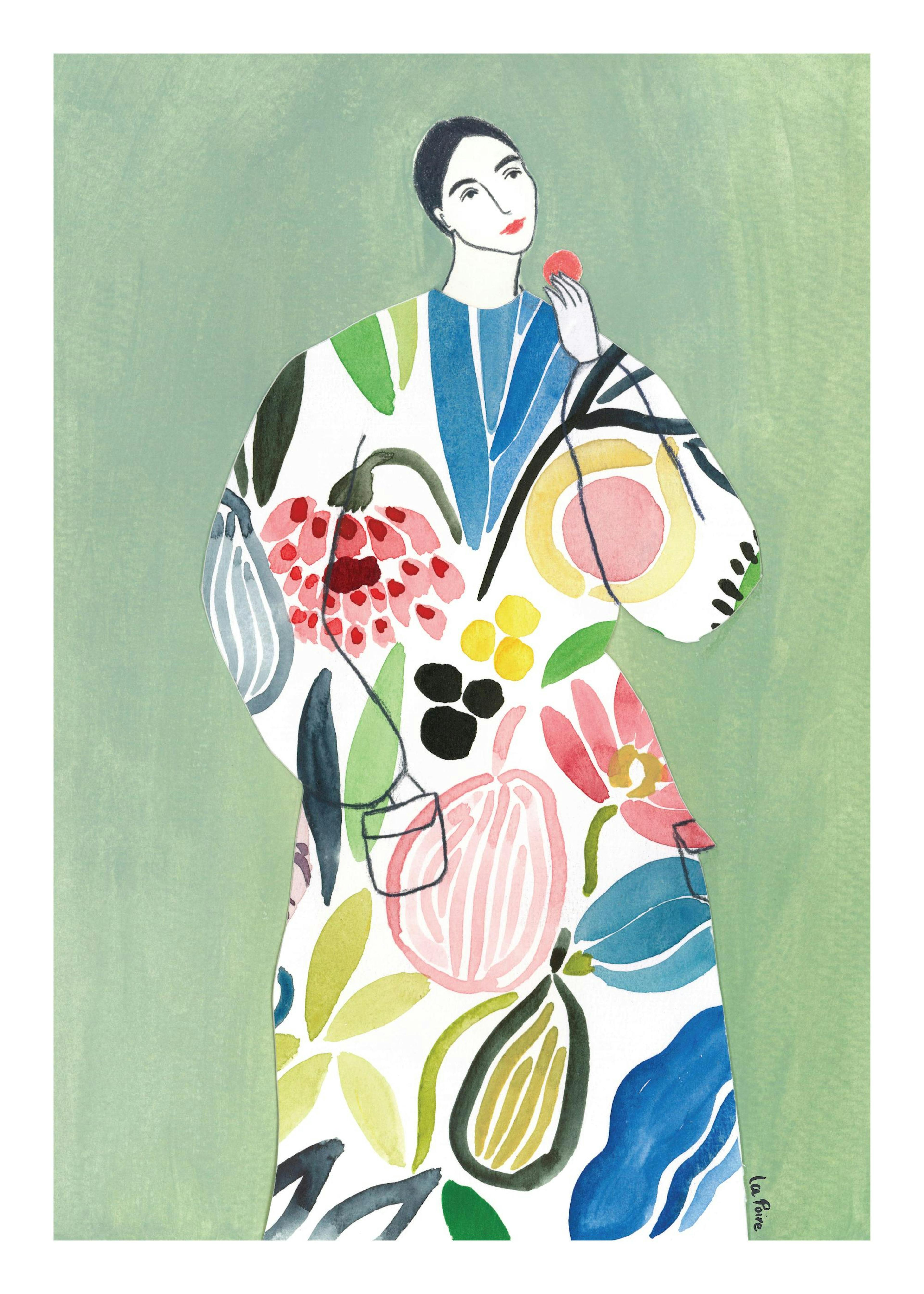 La Poire - Pear Coat Print 0