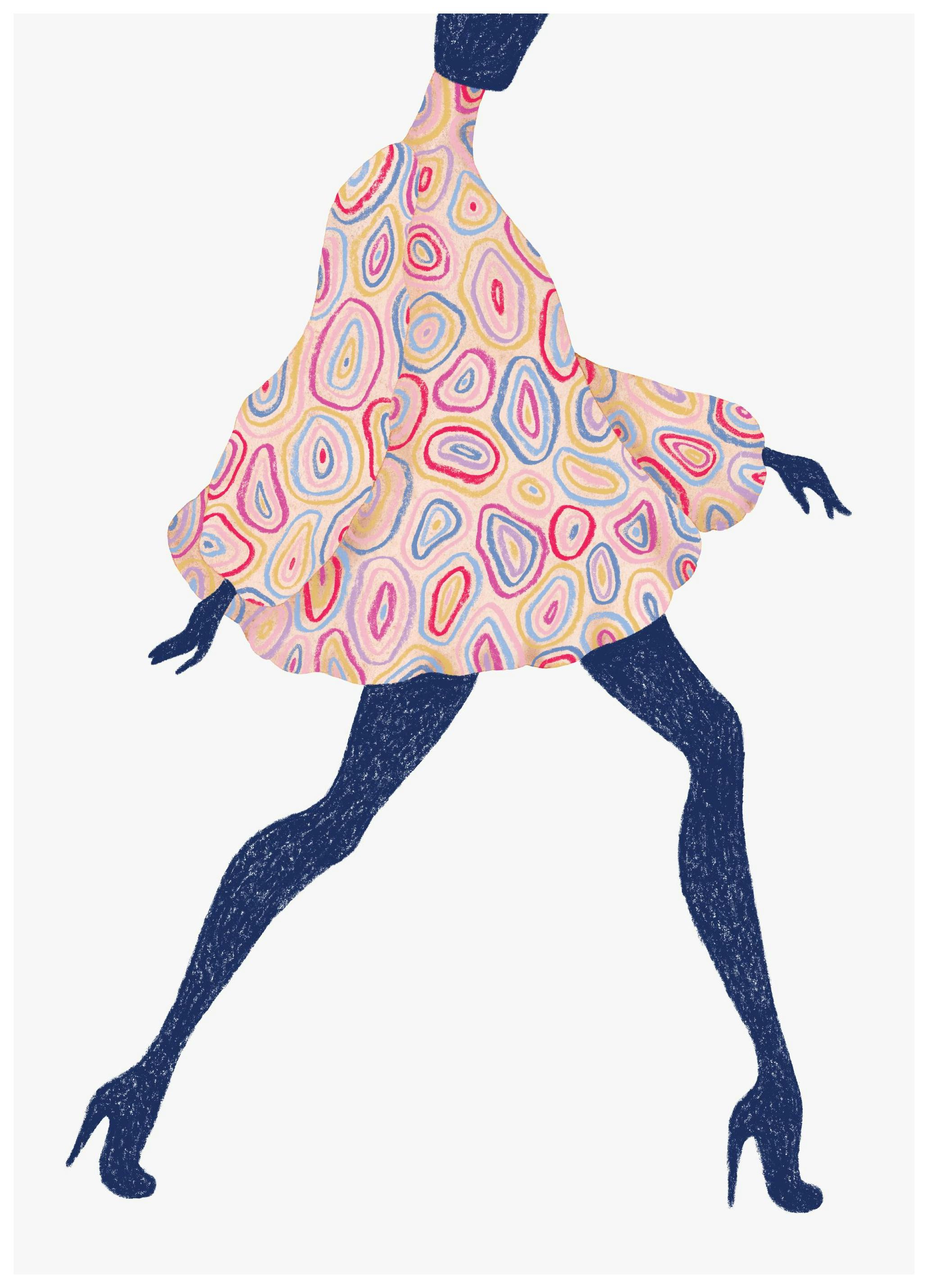 The Dress No2 Poster (30x40 cm)-Poster