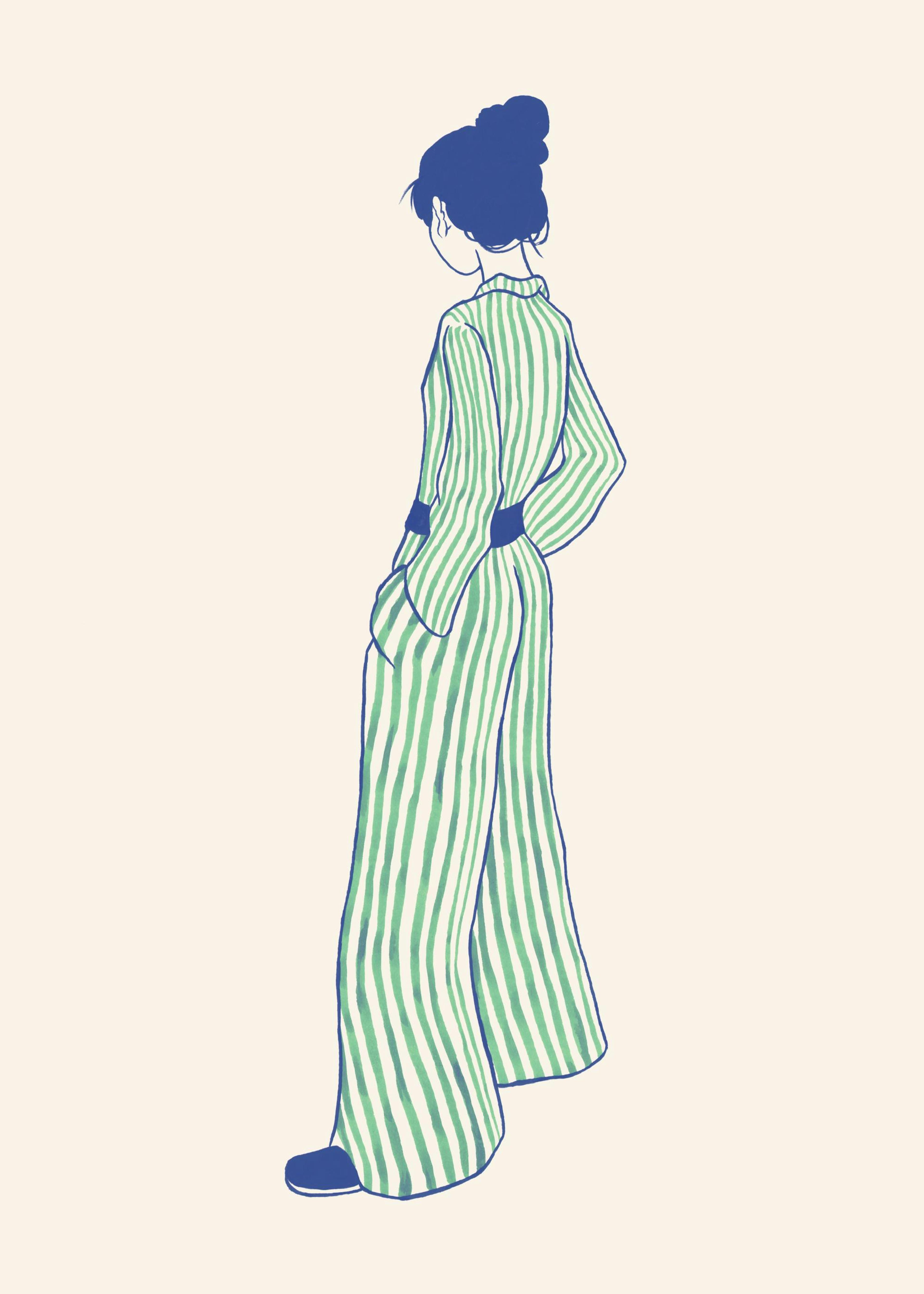 Standing Here Print 0