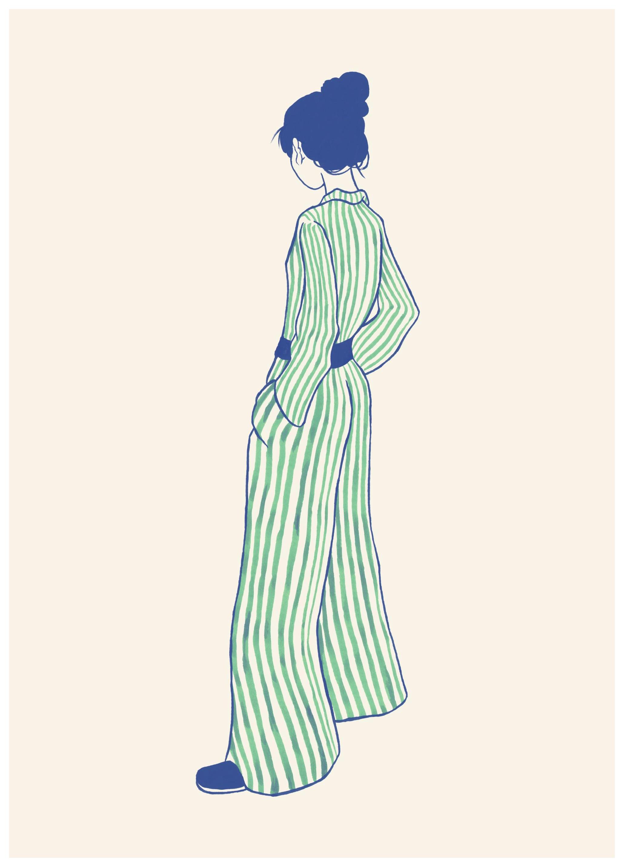Standing Here Print (30x40 cm)
