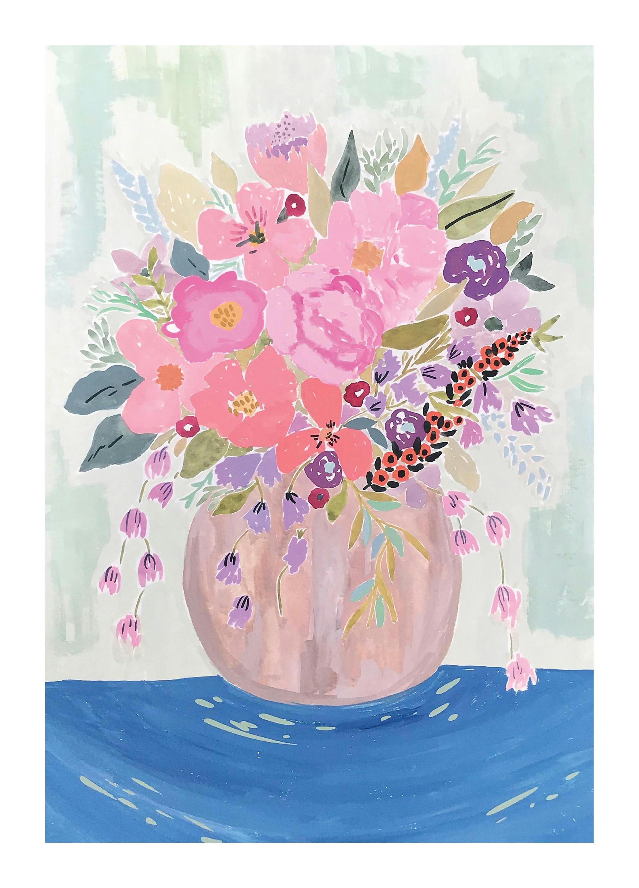 Garden Florals Print (30x40 cm)