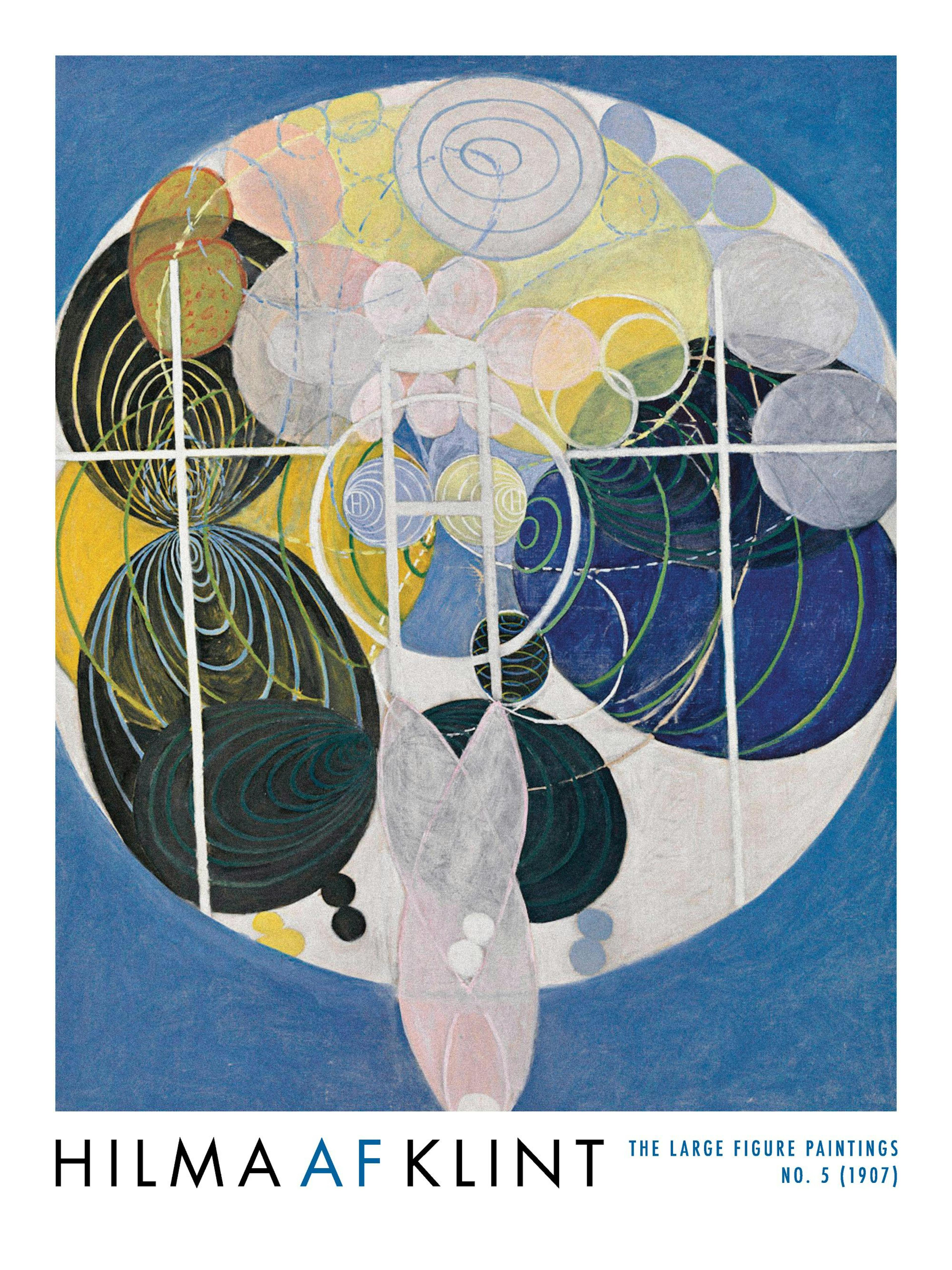 Print - The Large Figure Paitings No. 5 by Hilma af Klint