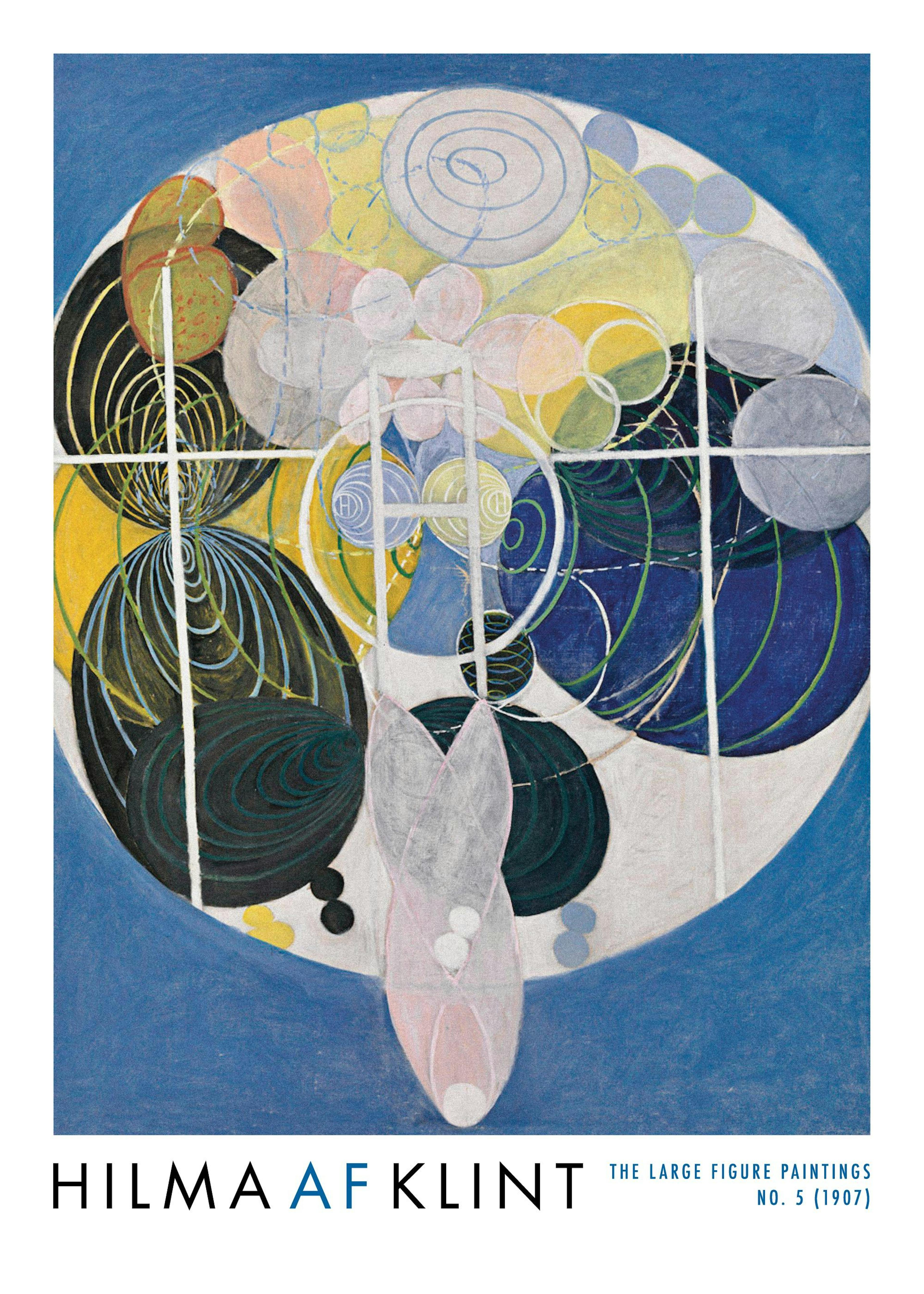 Print - The Large Figure Paitings No. 5 by Hilma af Klint 0