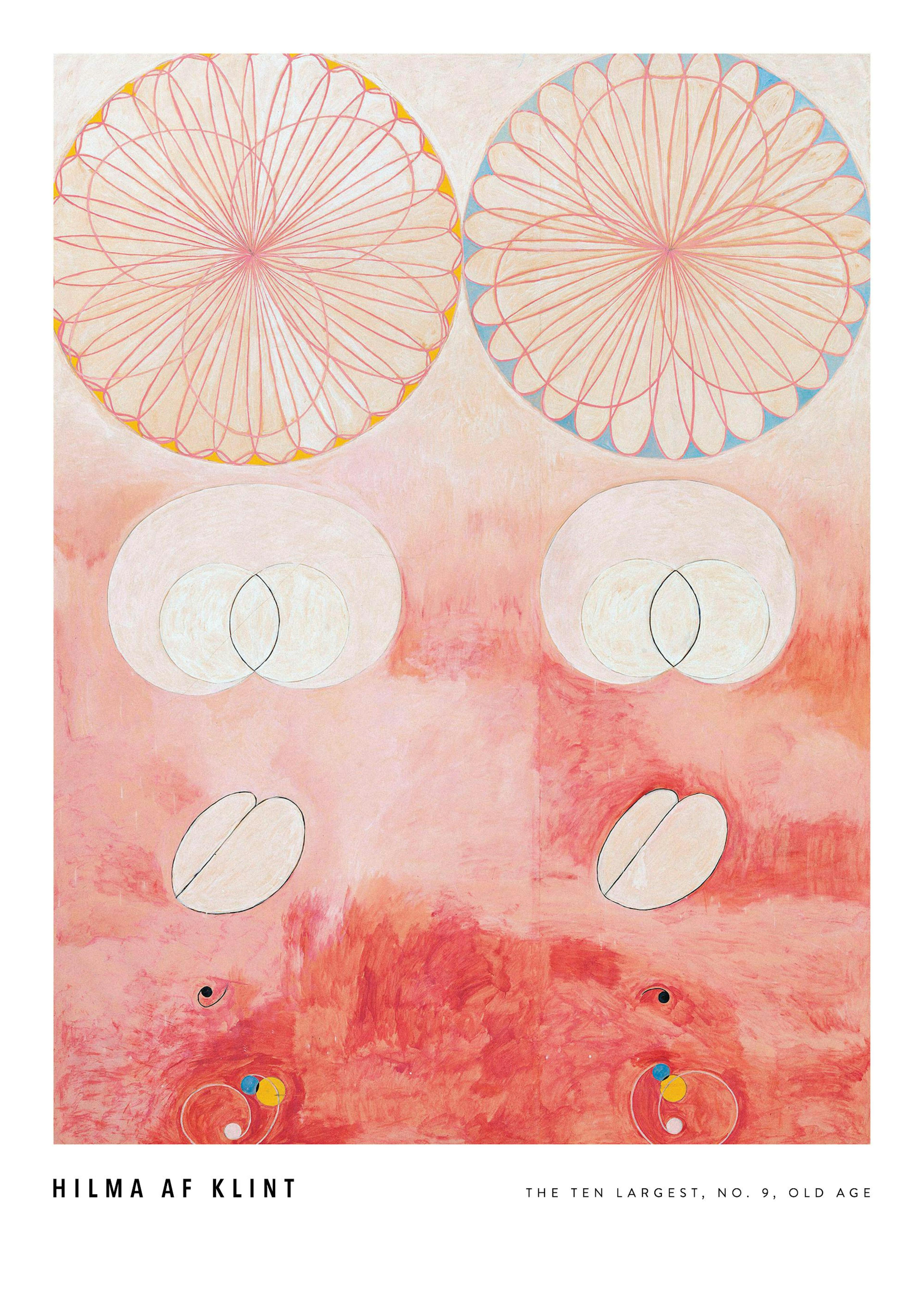 Print - The Ten Largest No. 9 - Old Age by Hilma af Klint 0