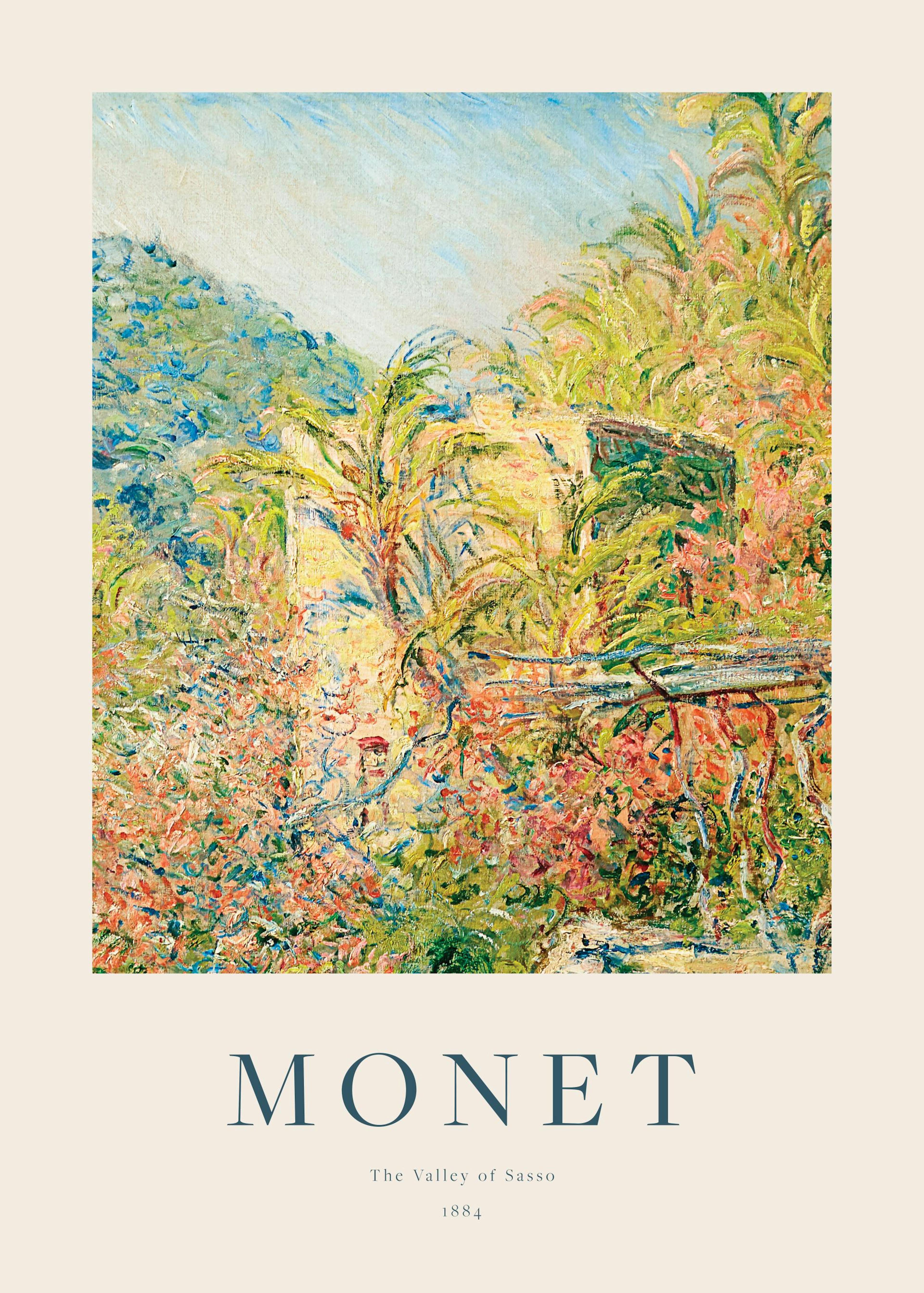 Monet - The Valley of Sasso Juliste 0