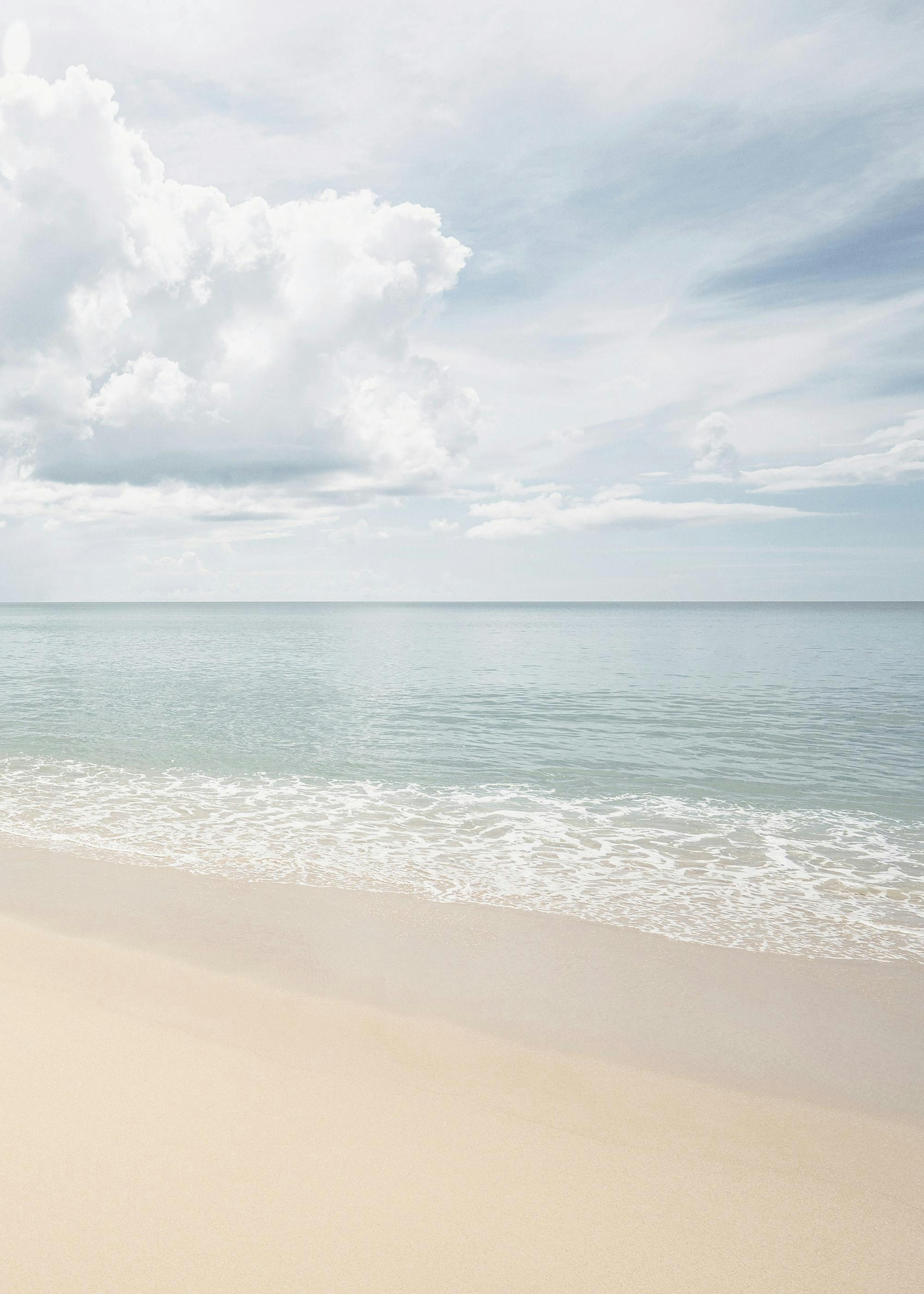 White Sand Beach No2 Print 0