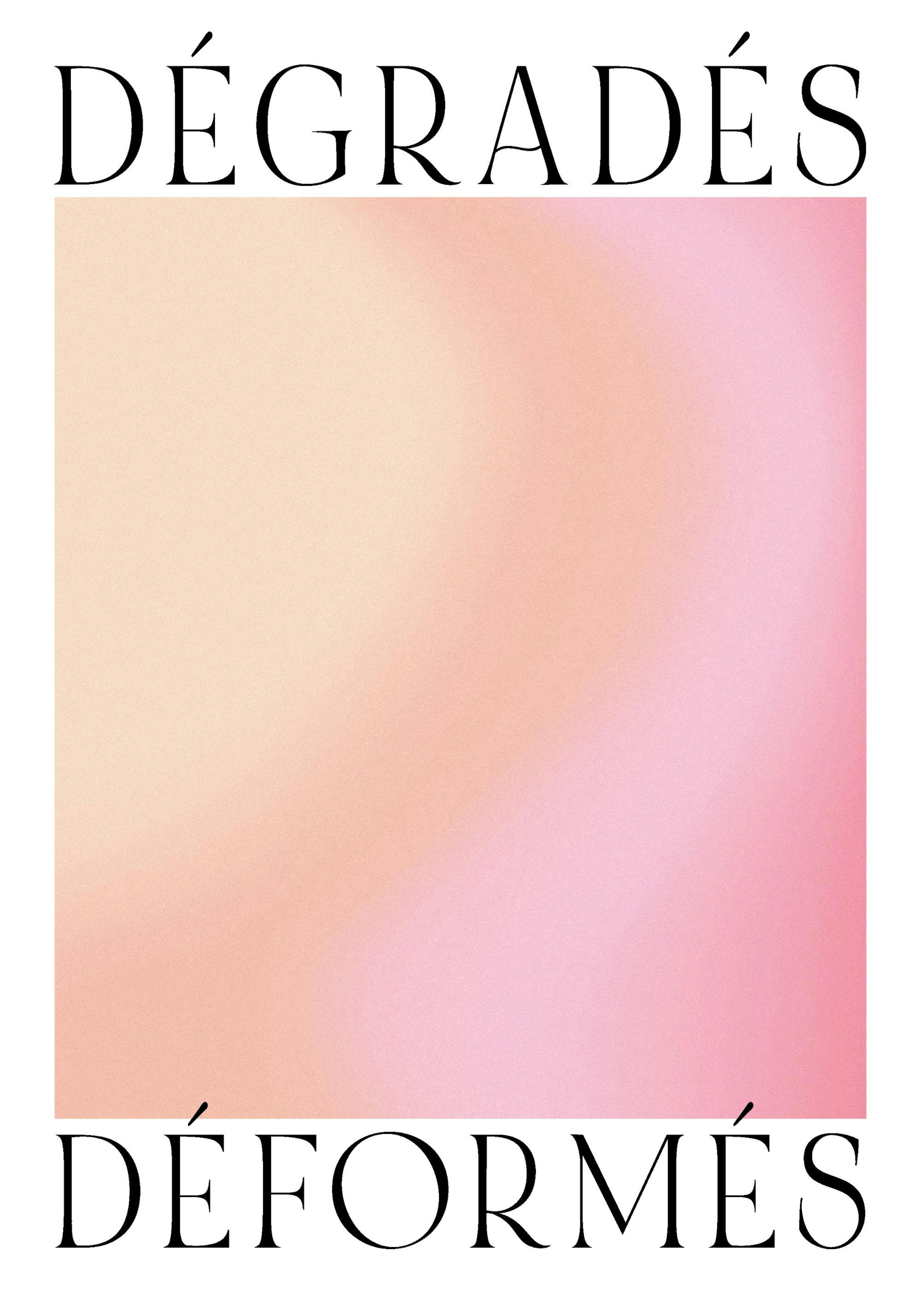 Distorted Gradients No1 Poster