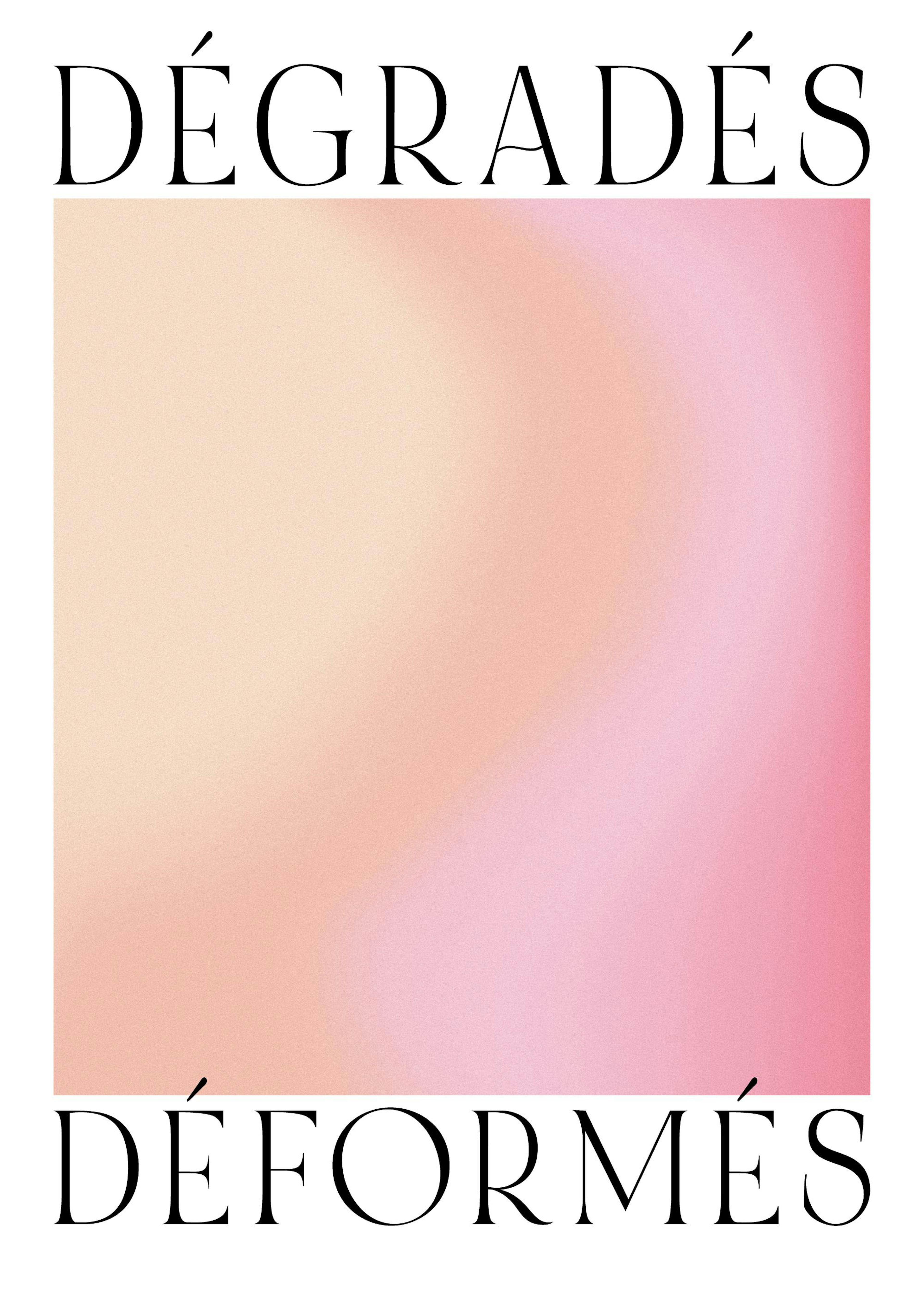 Distorted Gradients No1 Plakat 0