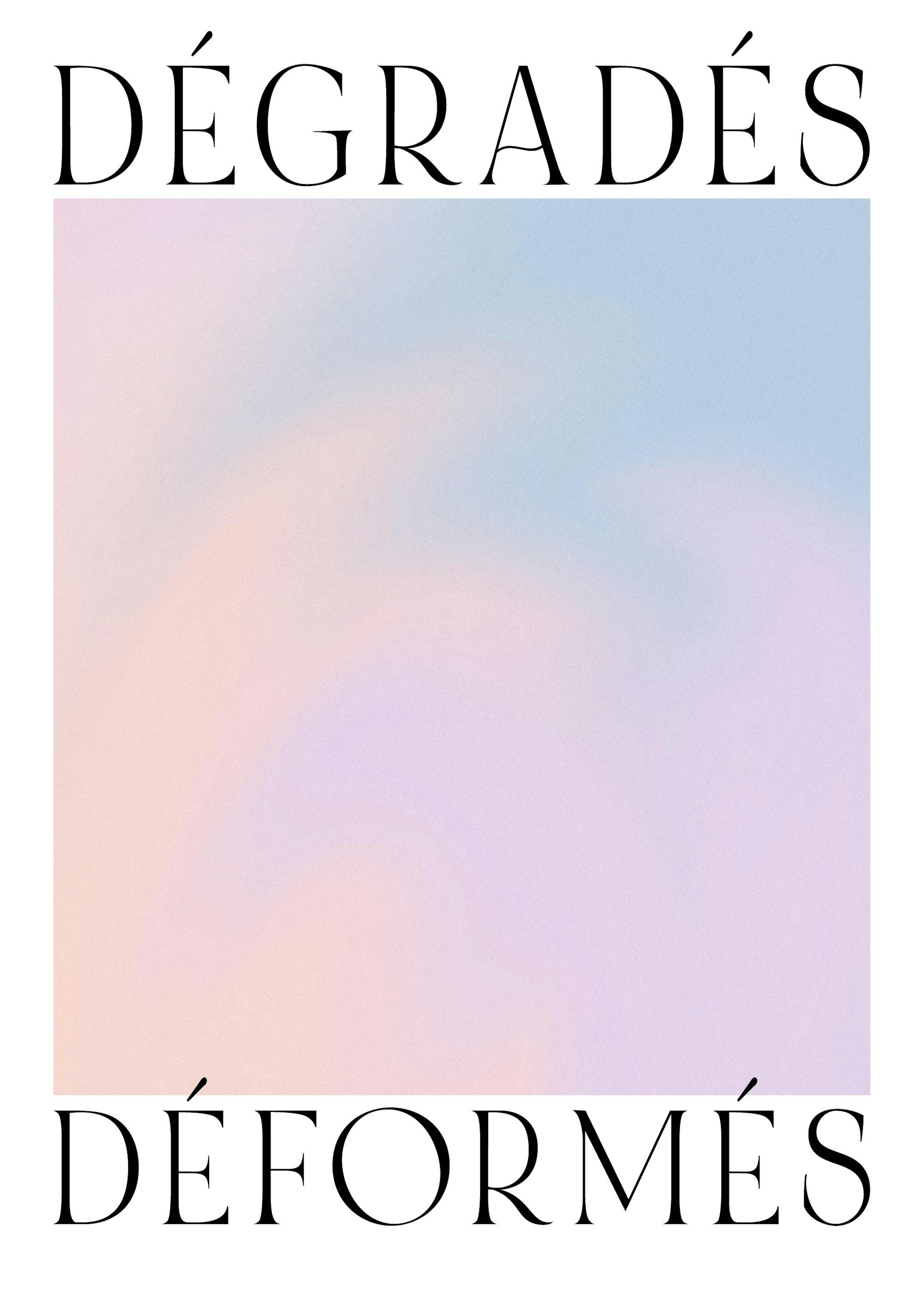 Distorted Gradients No2 Plakat 0