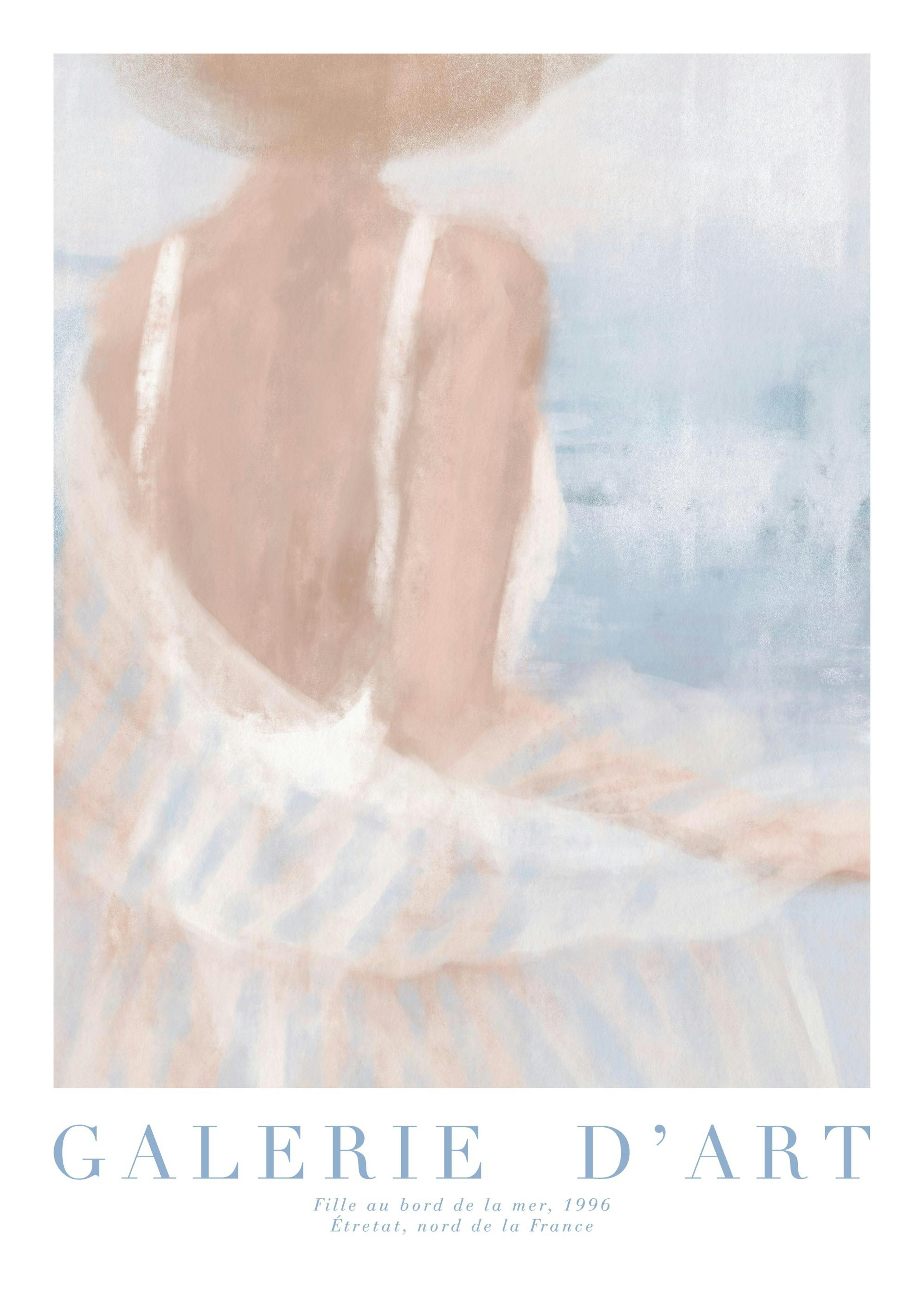 Girl by the Sea Print 0
