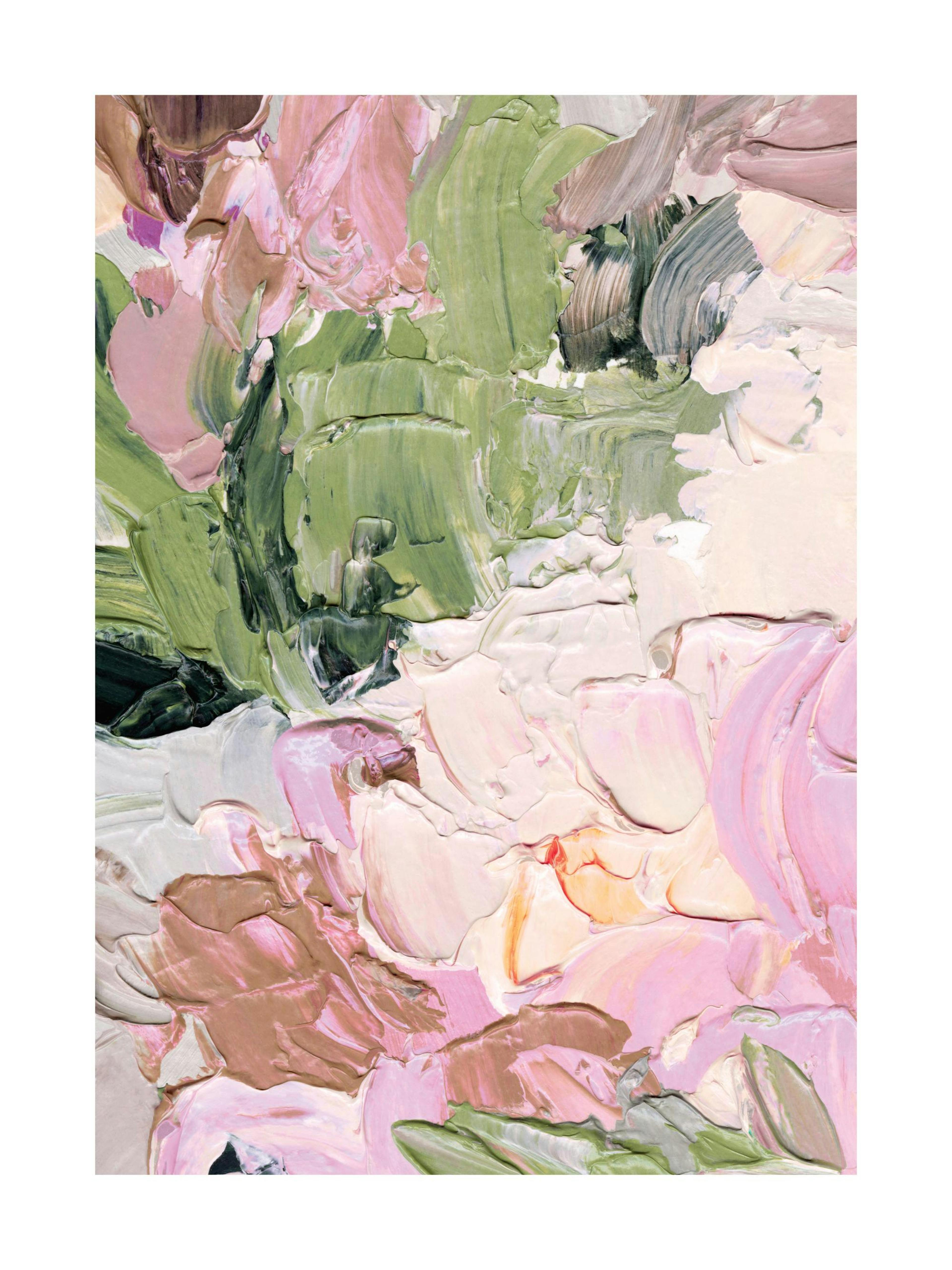 Flowers in Paint No2 Poster