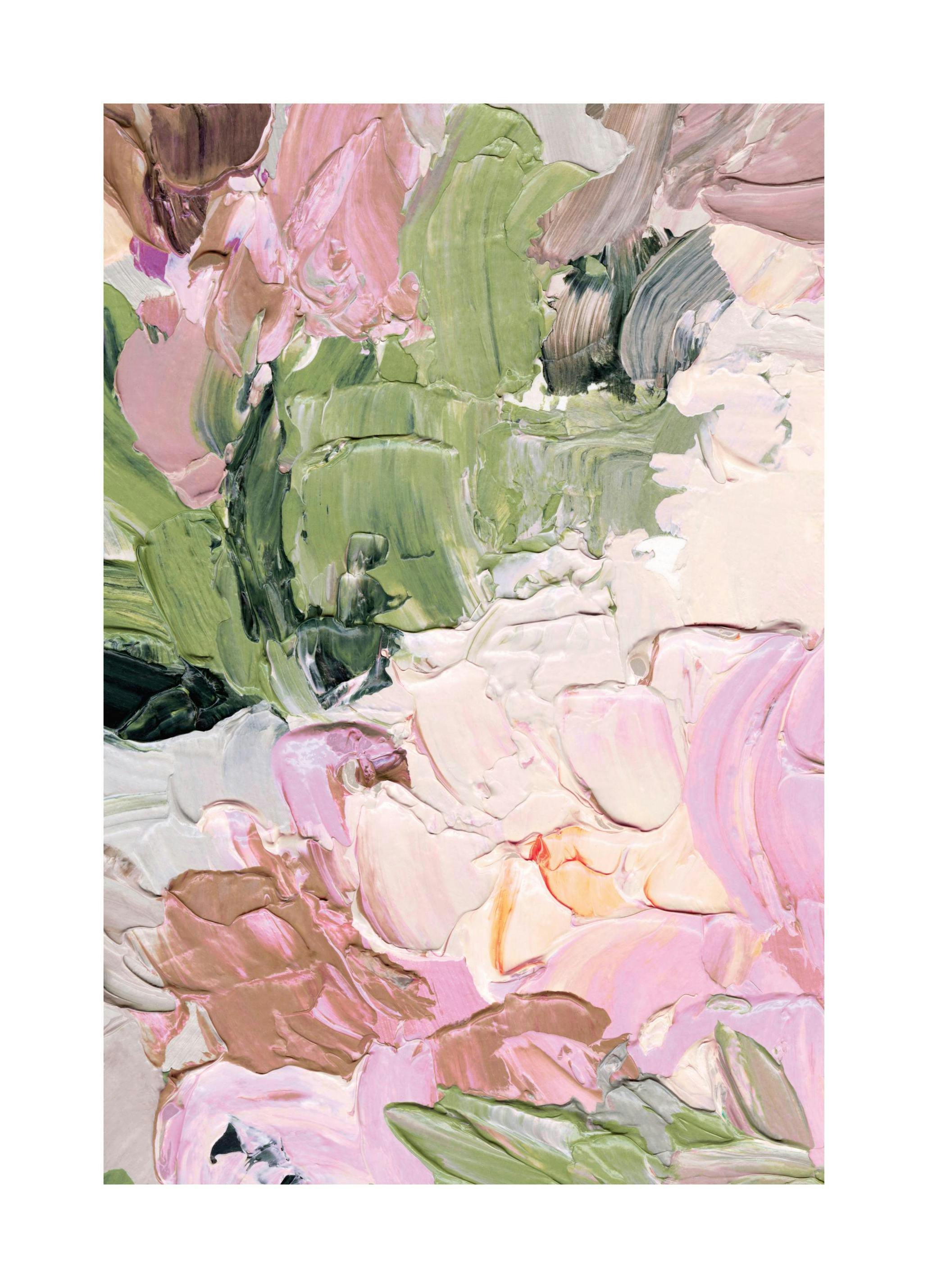 Flowers in Paint No2 Poster (50x70 cm) - Poster