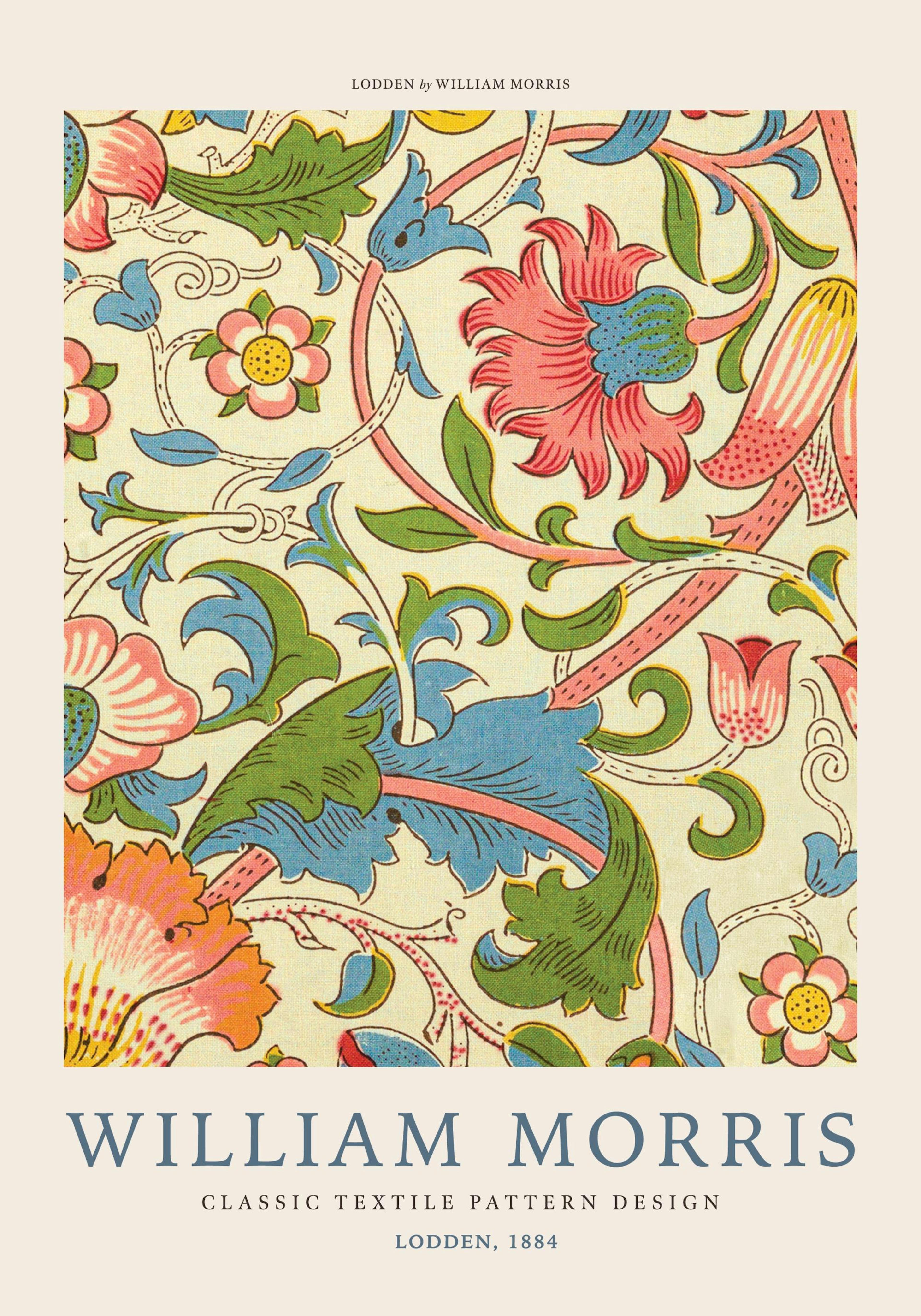 William Morris - Lodden Poster