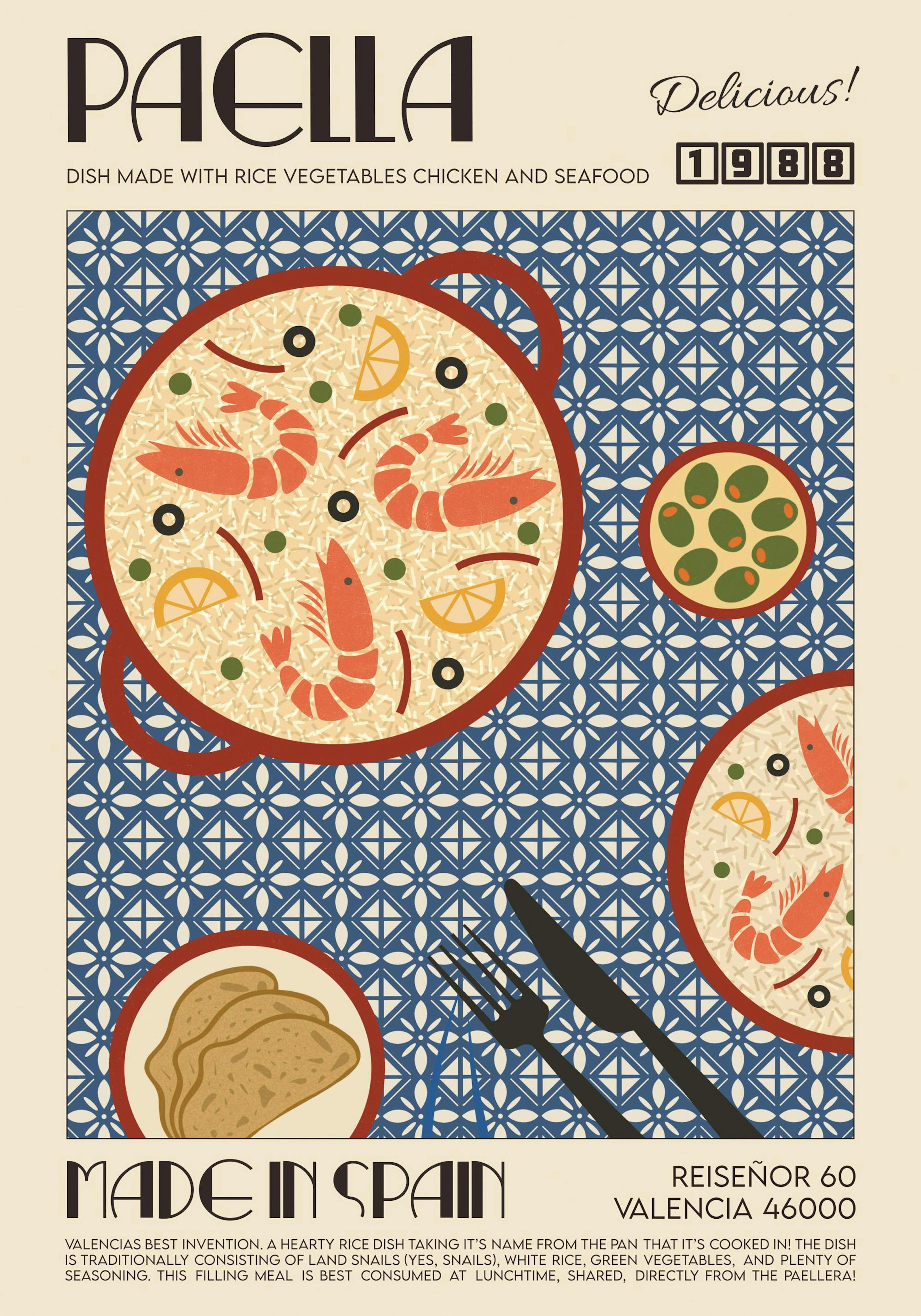 We made something nice - The Paella Print