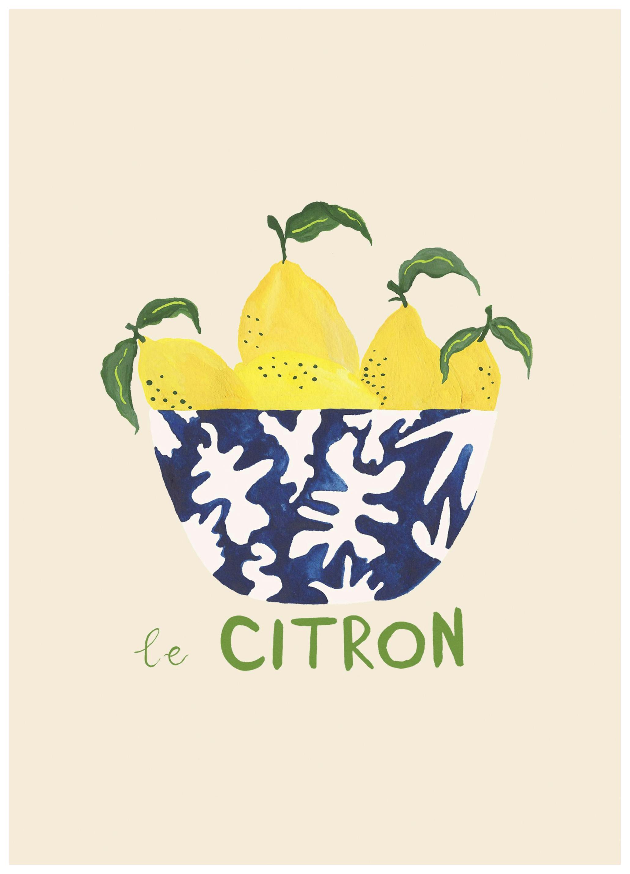 Le Citron Poster (30x40 cm)