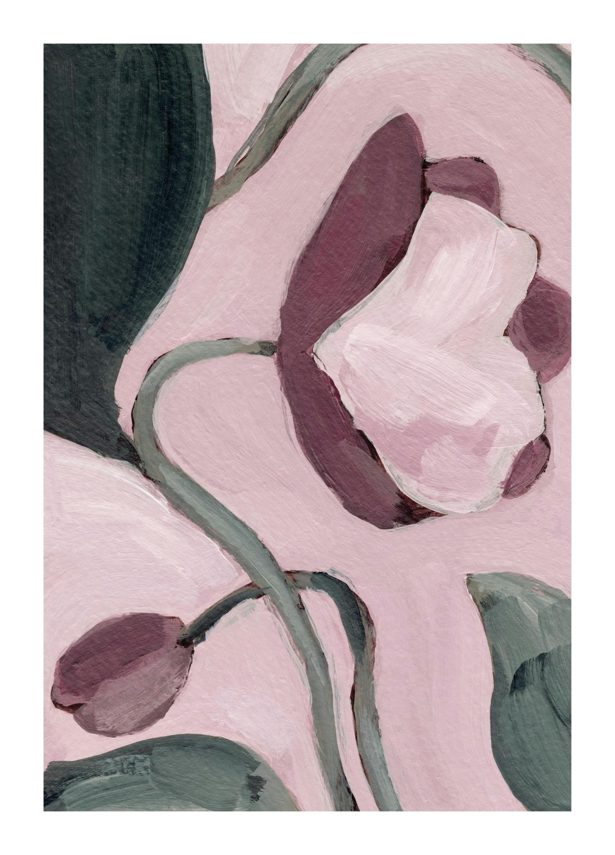 Floral Painting No2 Poster (30x40 cm) - Bloemen