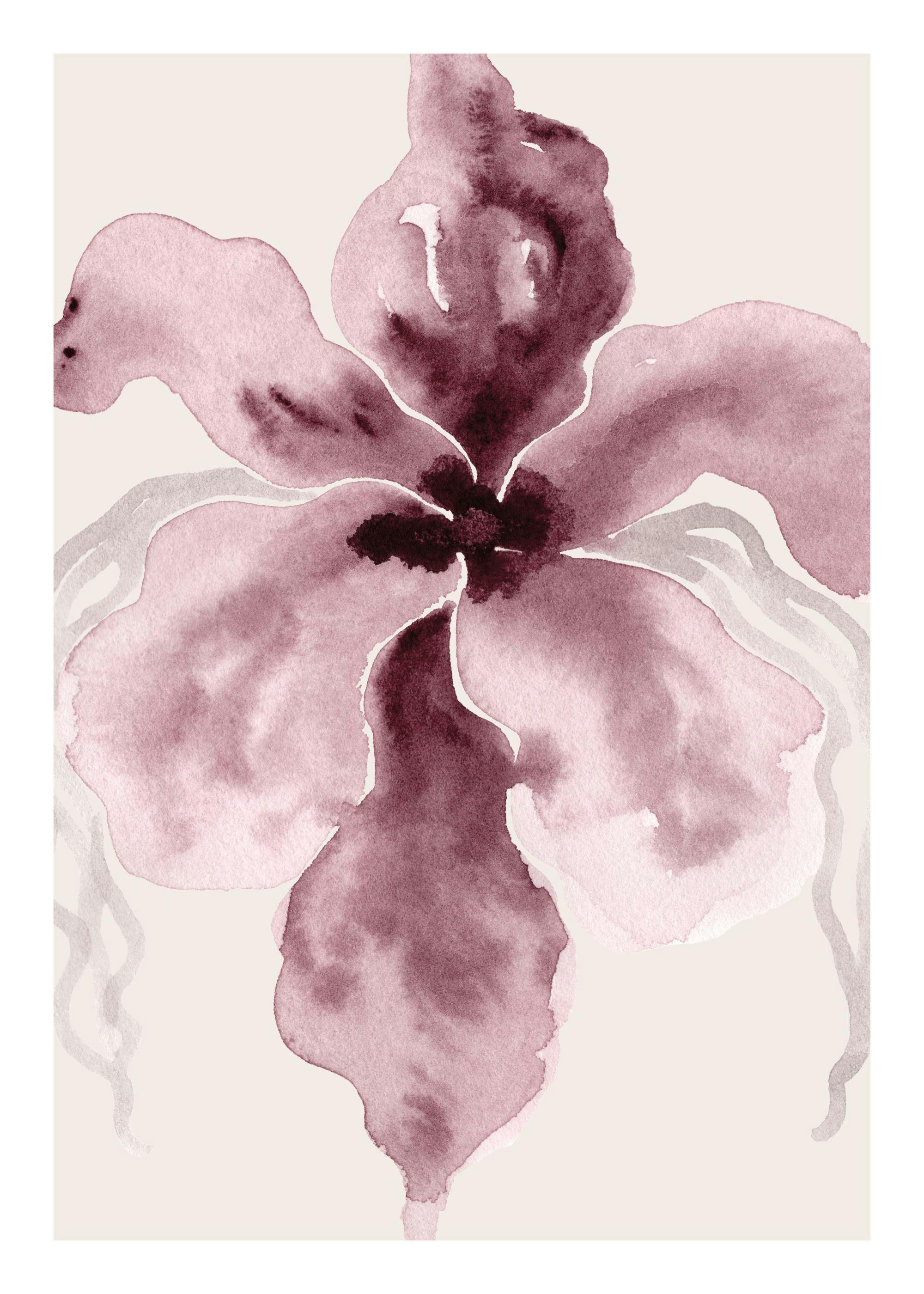 Floral in Aquarelle No2 Poster 0