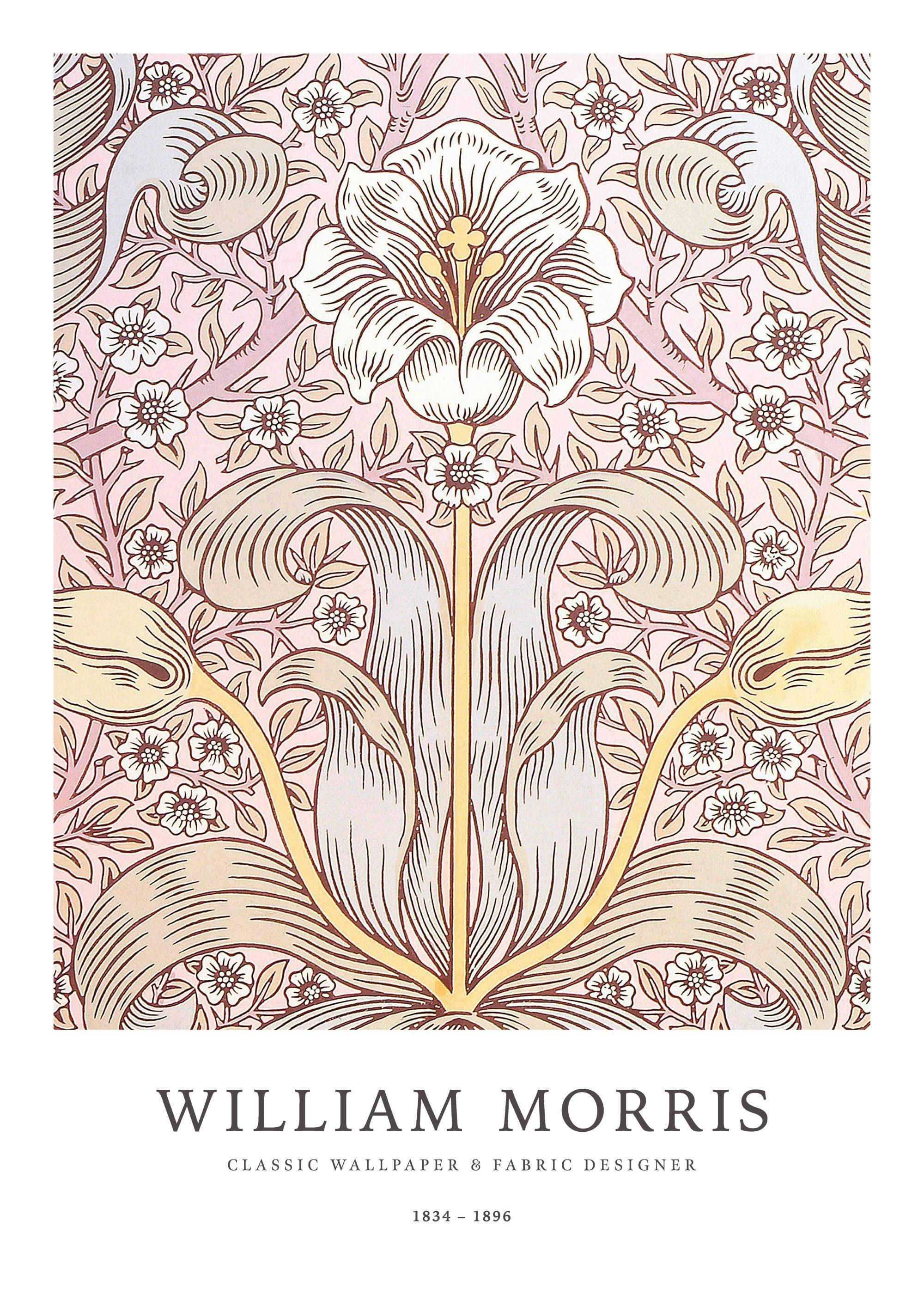William Morris - Floral Pattern Poster 0