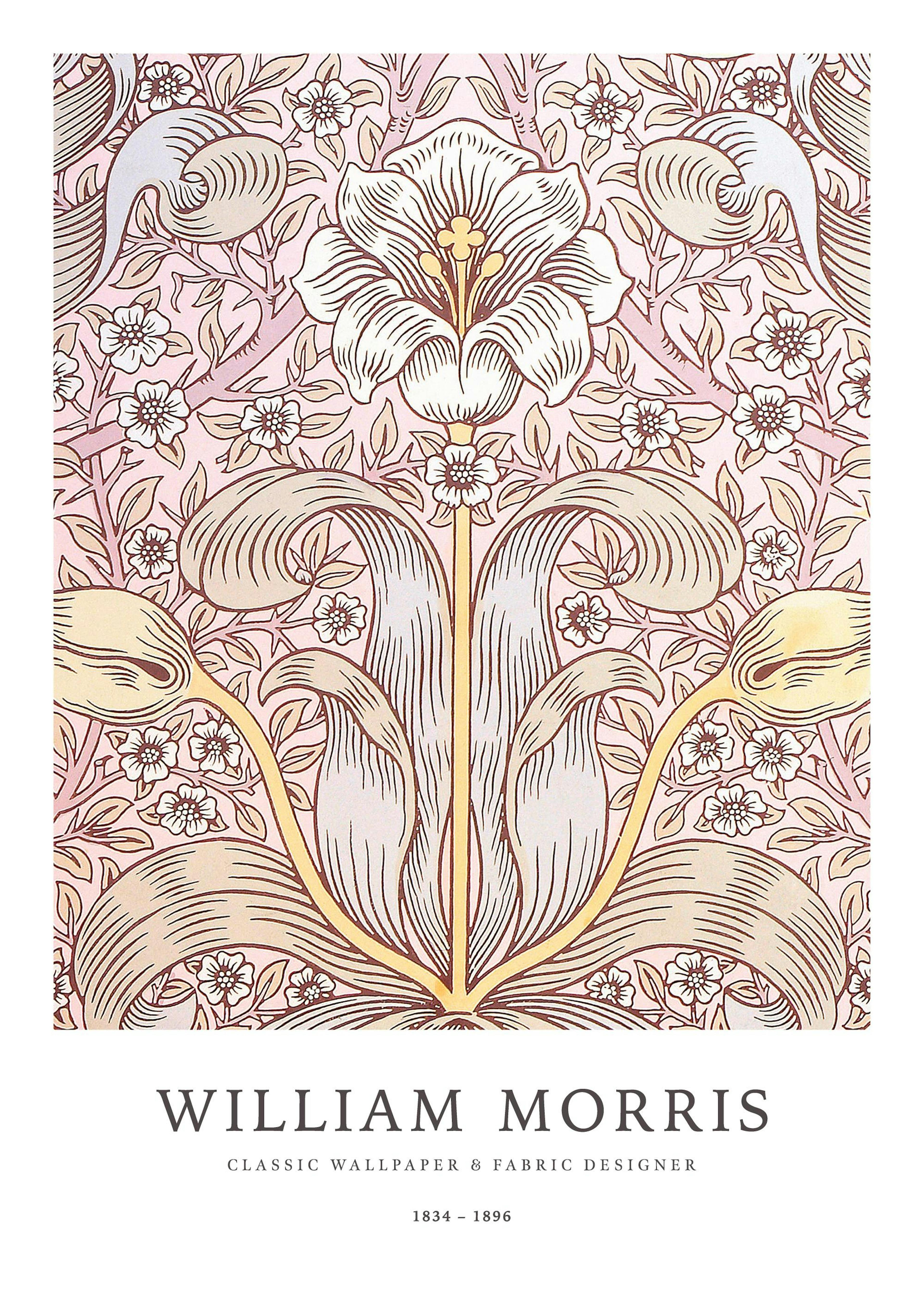 William Morris - Floral Pattern Poster 0