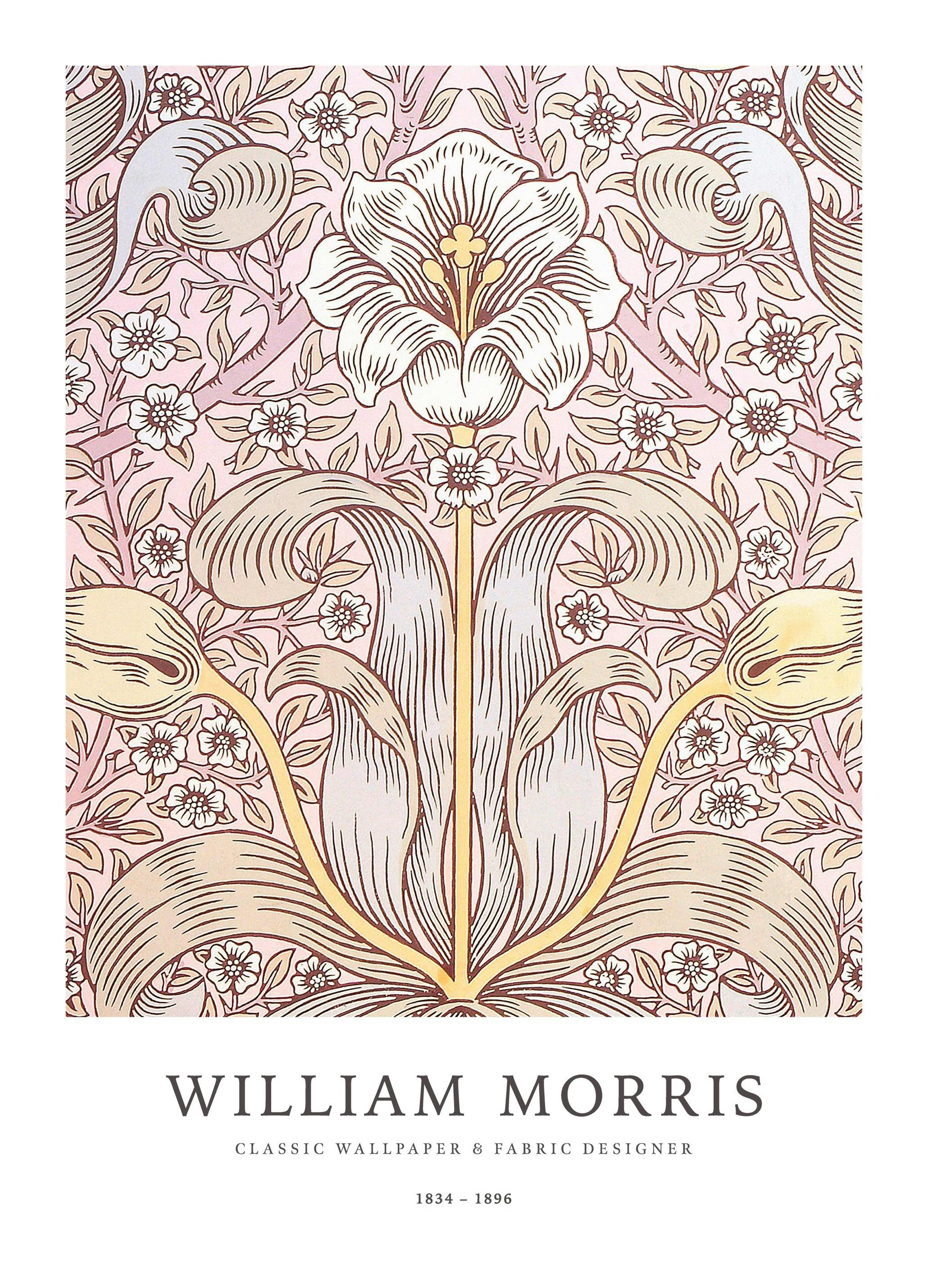 William Morris - Floral Pattern Poster (30x40 cm) - William Morris Poster