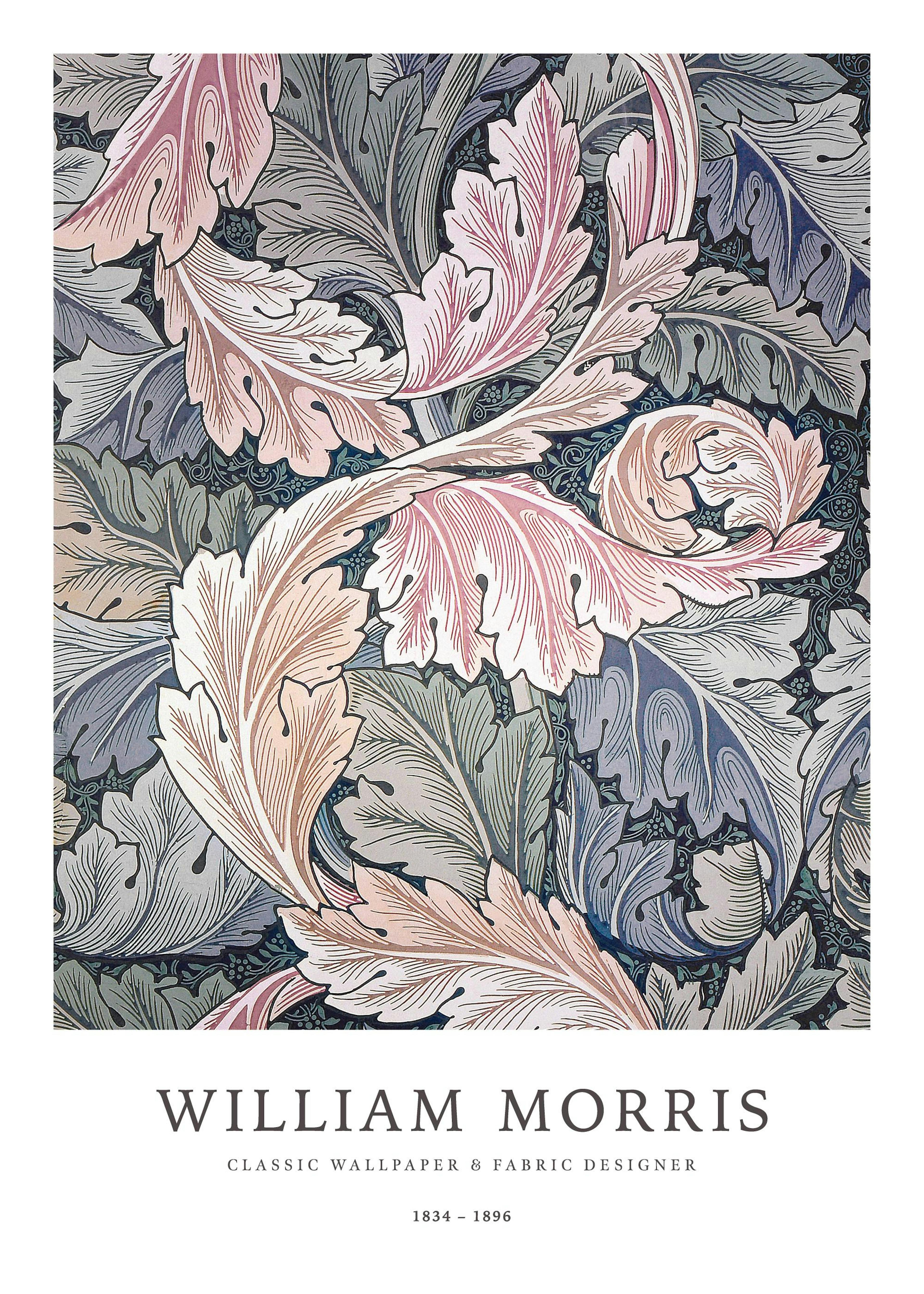 William Morris - Botanical Pattern Print 0