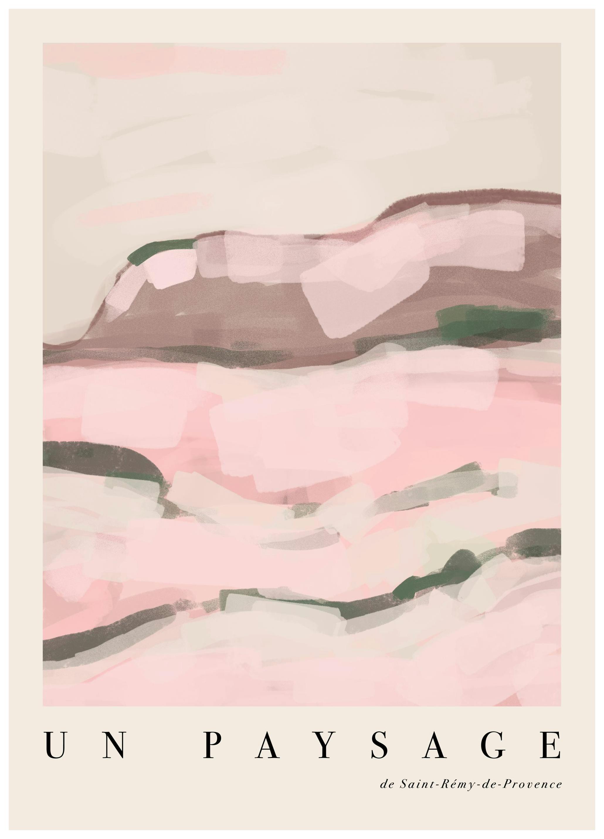 French Landscape No4 Plakat (30x40 cm)-Plakaty