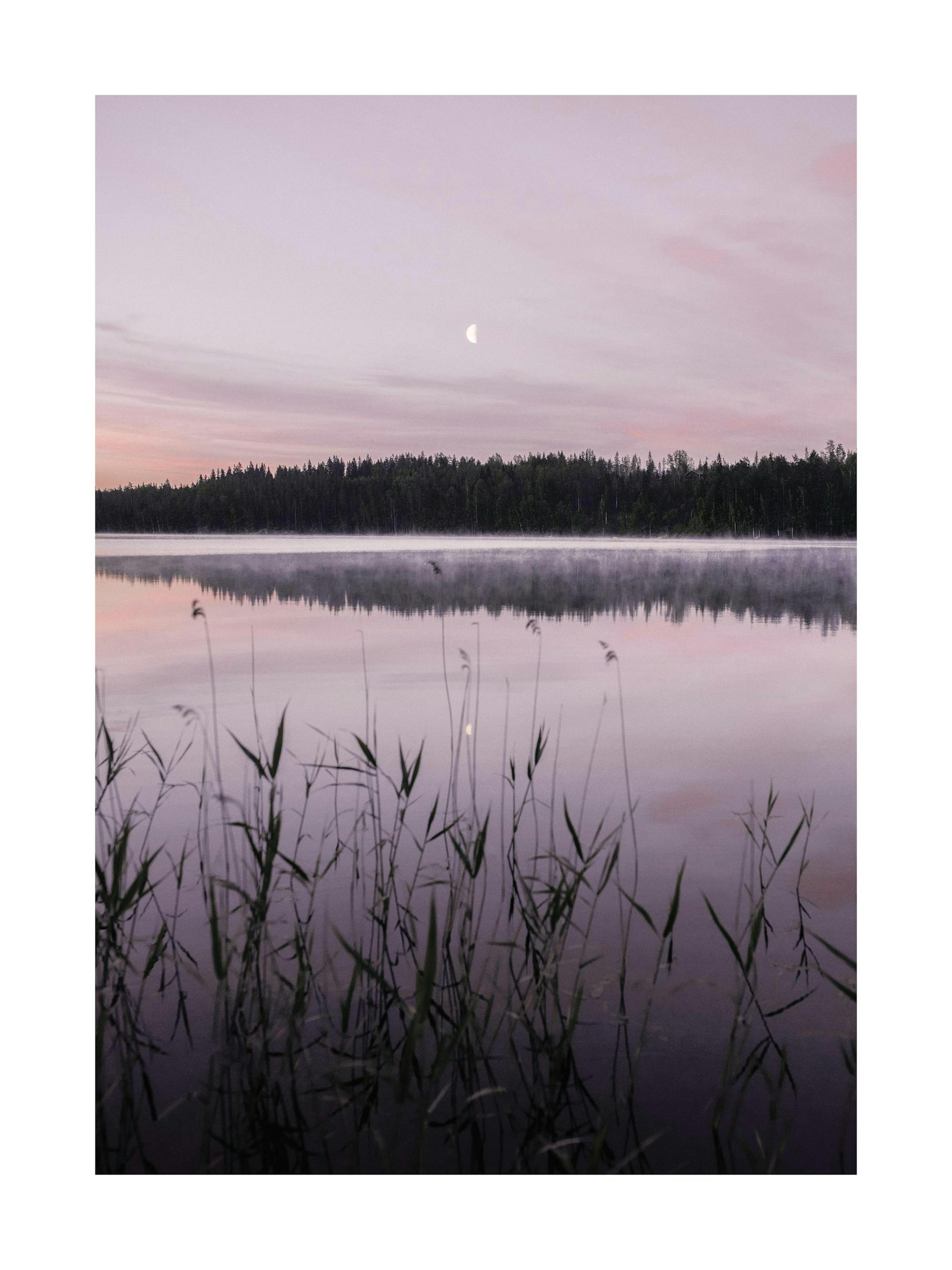 Dawn at the Lake Print