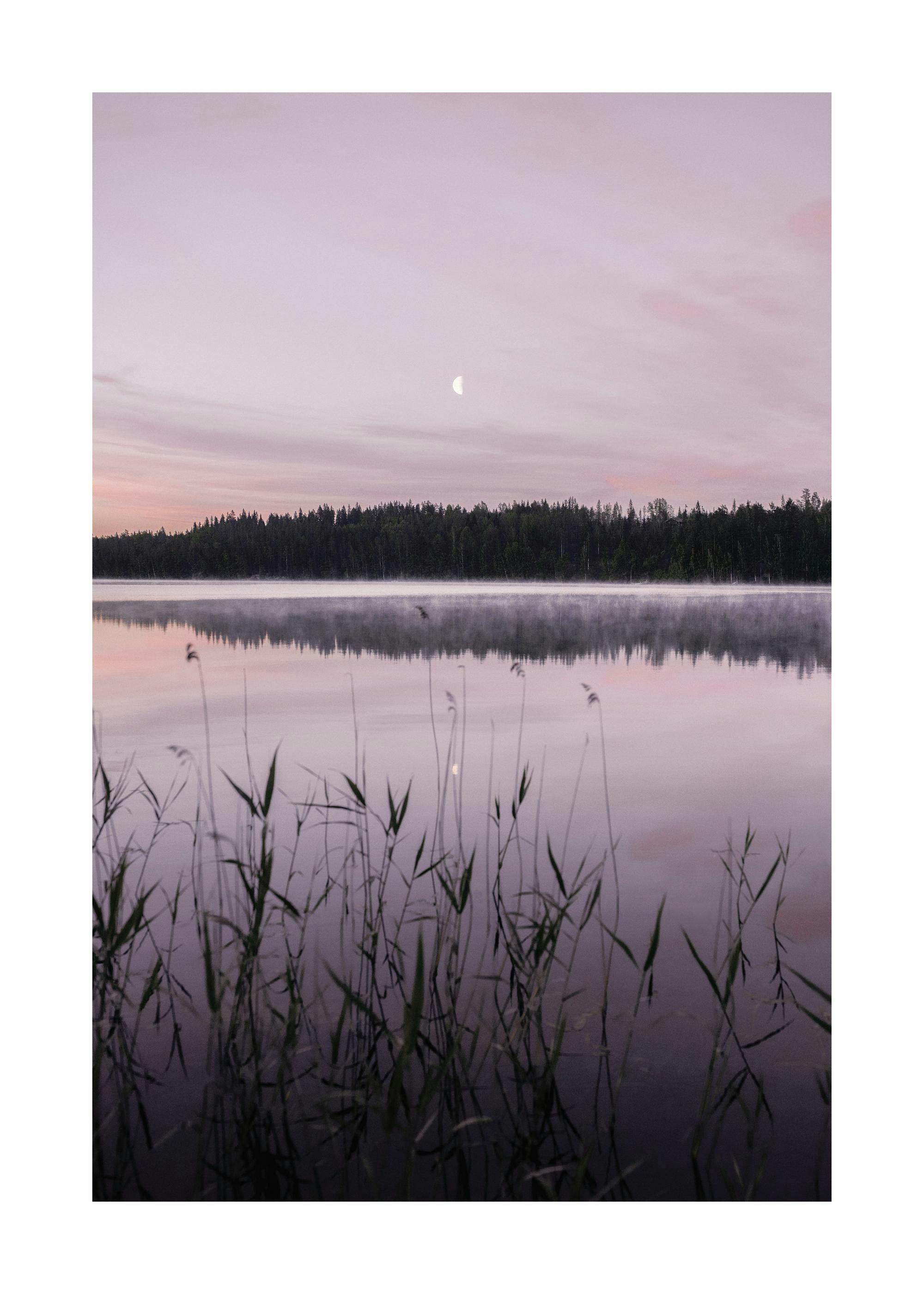Dawn at the Lake Juliste 0
